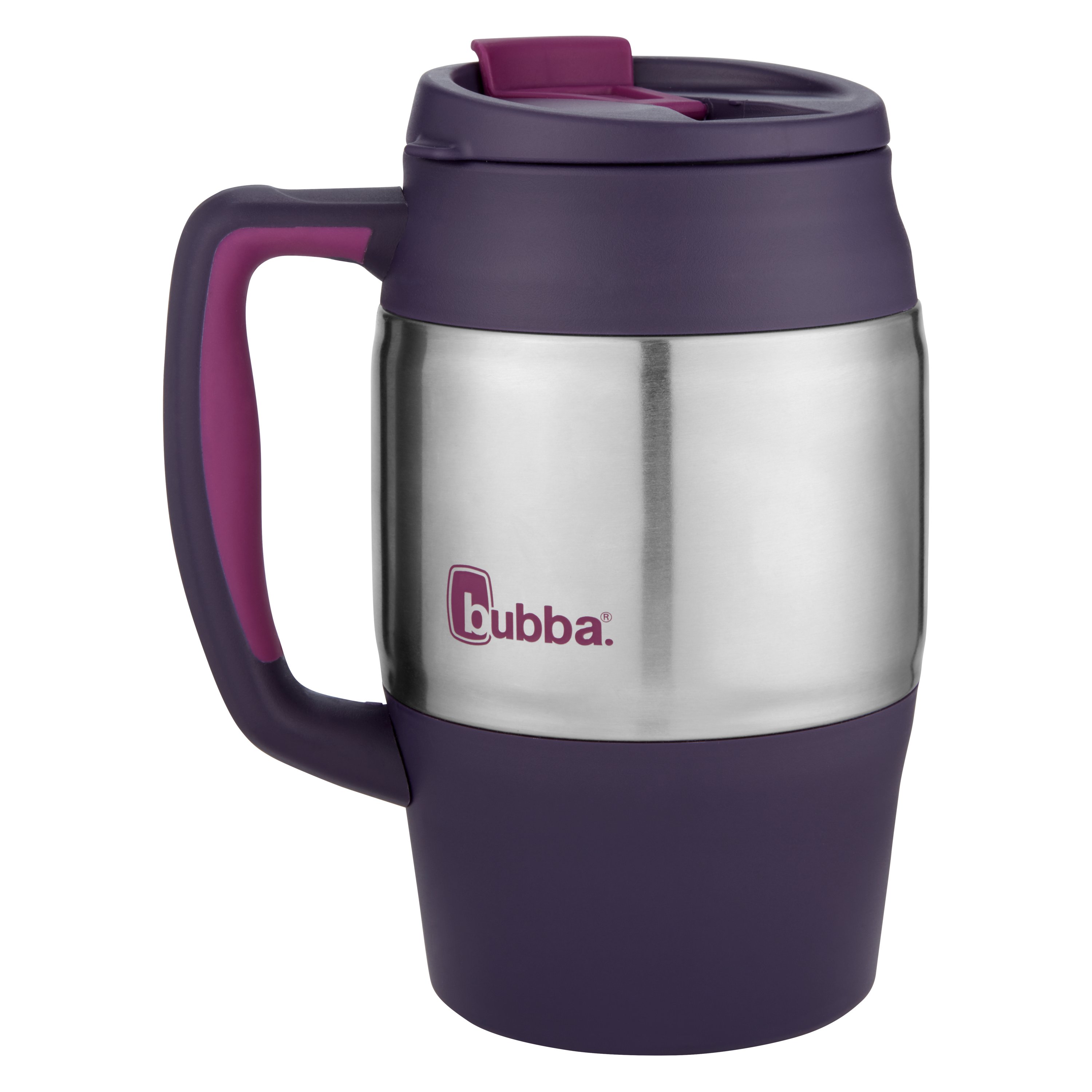 bubba Stainless Steel Travel Mug with Handle Black, 34 fl oz. 