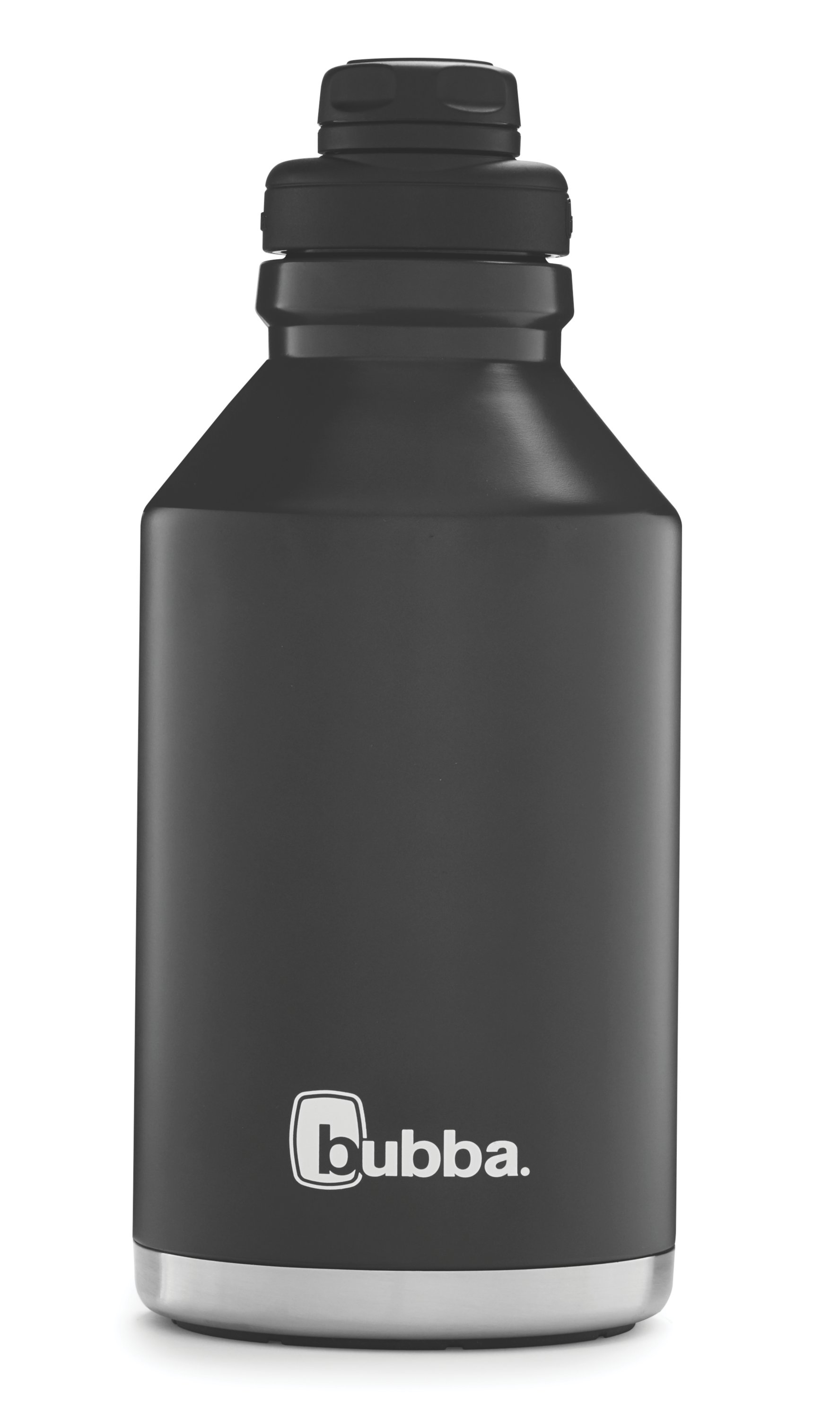 Bubba Trailblazer Stainless Steel Water Bottle Straw Lid Rubberized Black  Licori