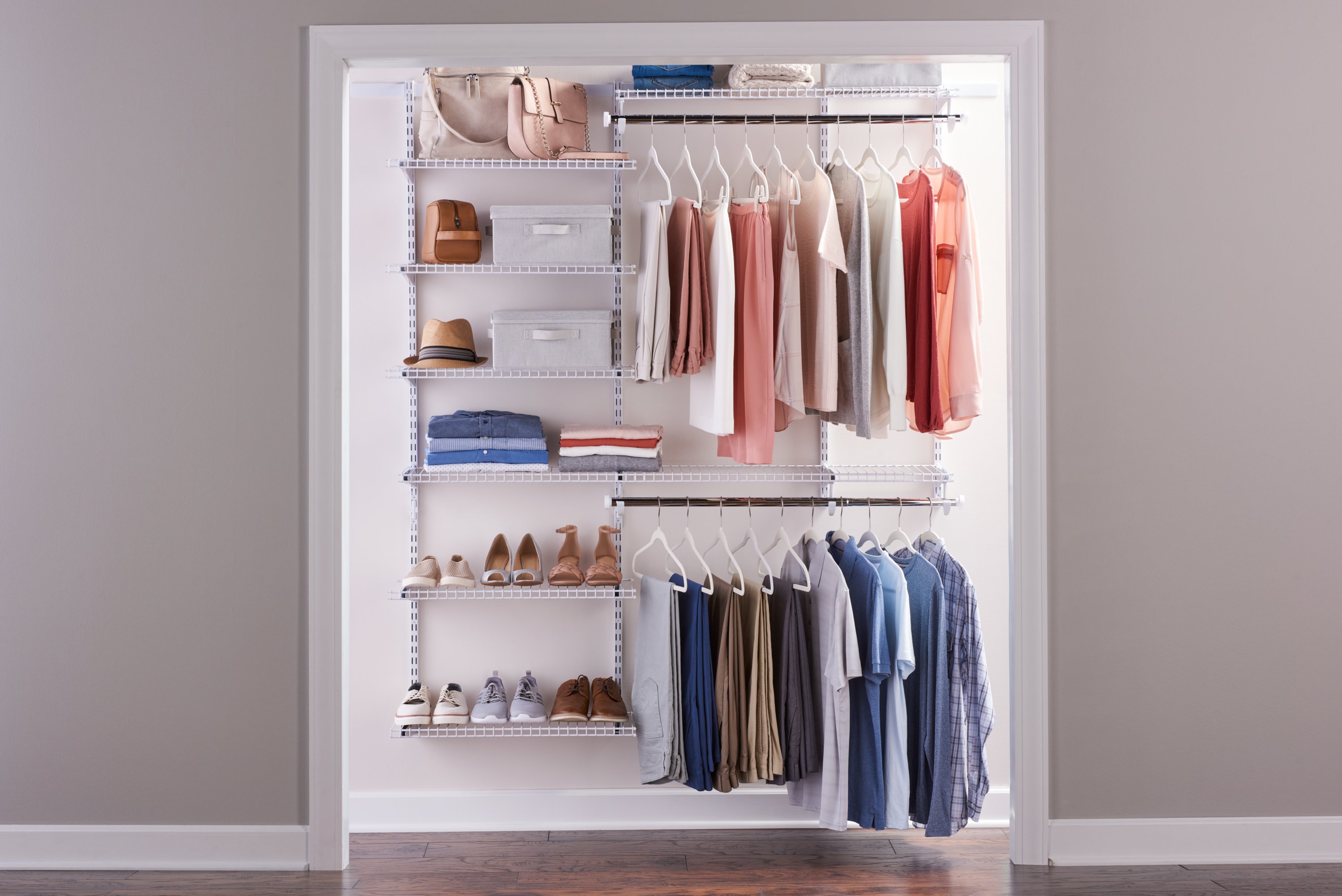 Expandable Deluxe Closet Kit