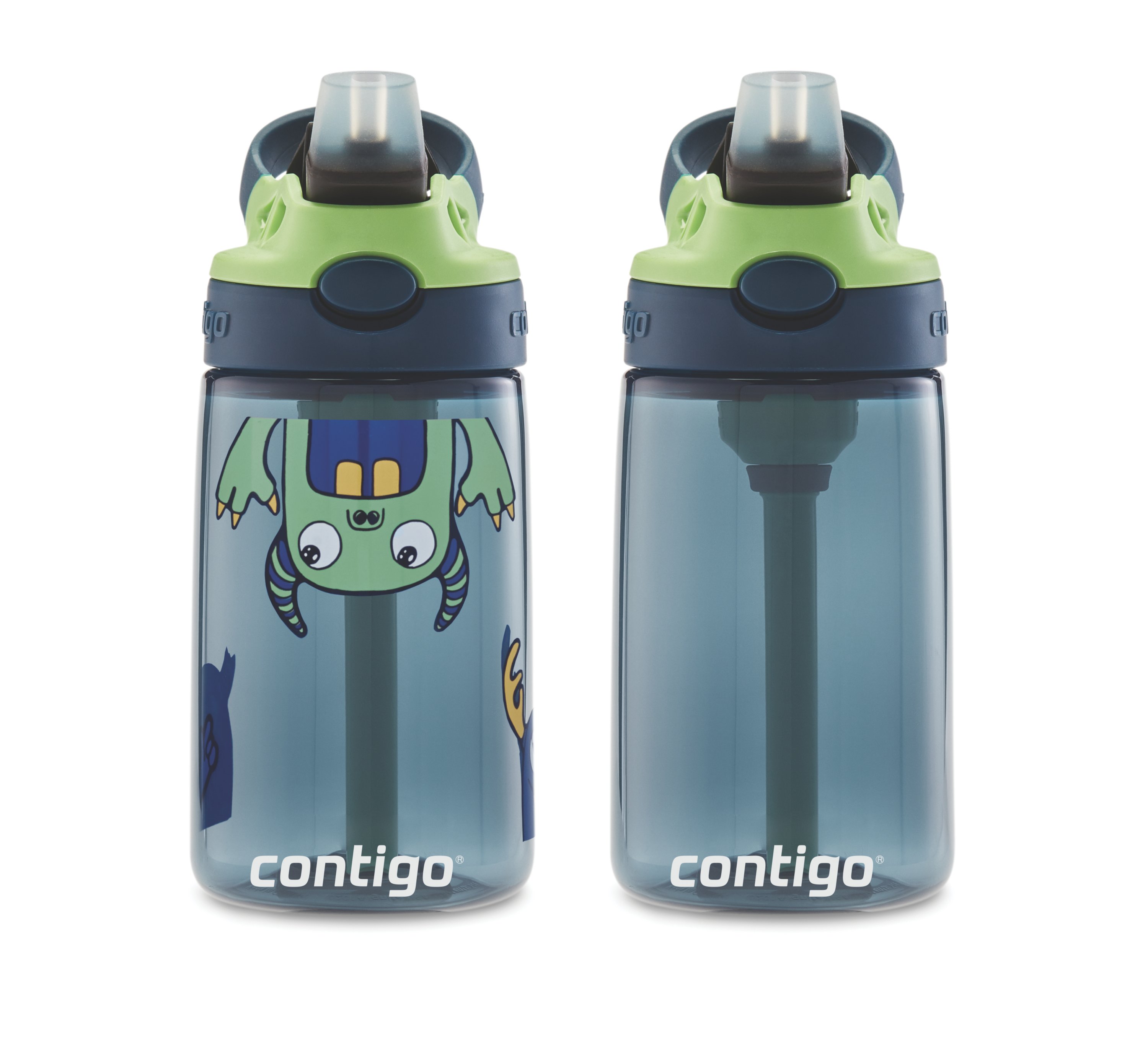 Contigo Kids Water Bottle with Redesigned AUTOSPOUT Straw, 14 oz.