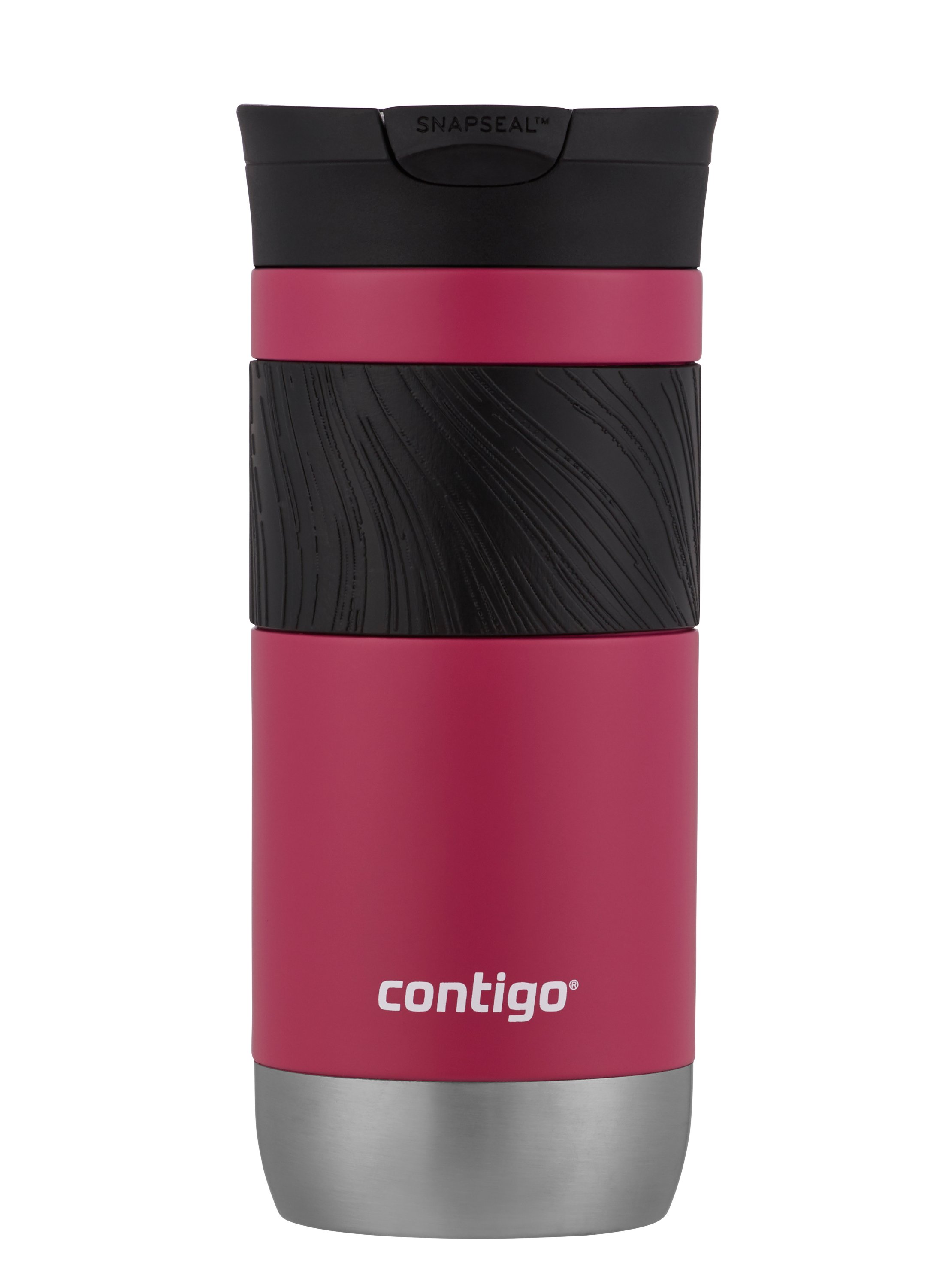 Dropship Contigo Byron 2.0 Stainless Steel Travel Mug With SNAPSEAL Lid And  Grip In Black, 24 Fl Oz. to Sell Online at a Lower Price