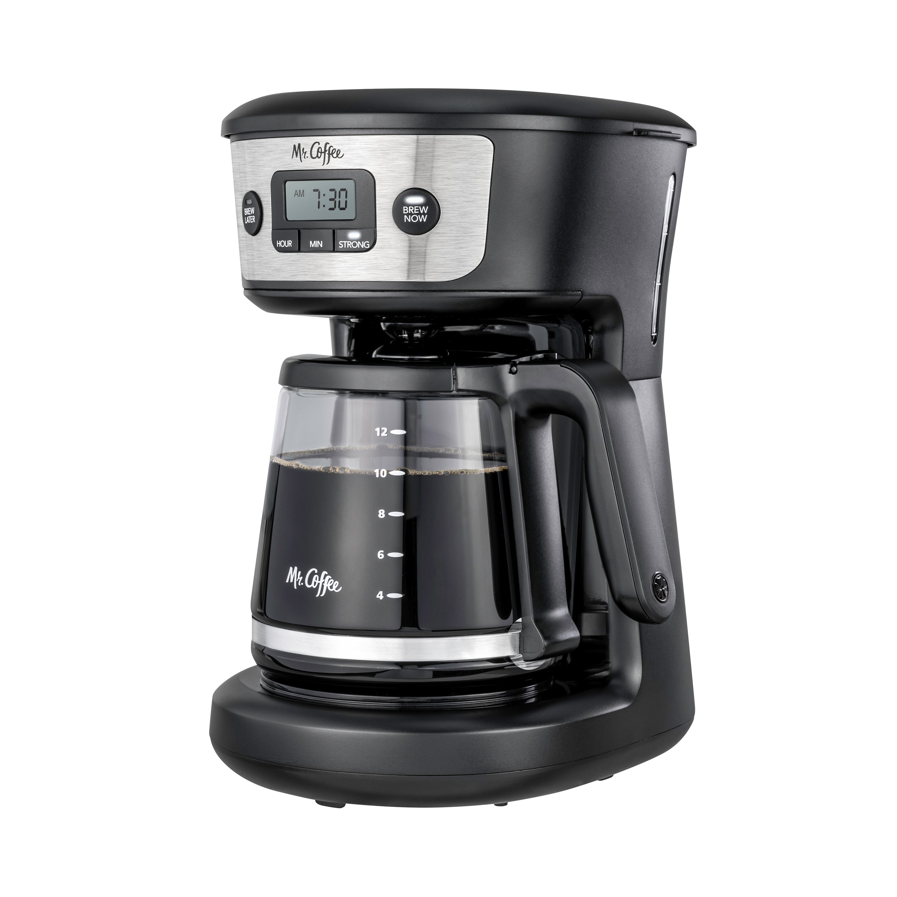 Mr. Coffee® 12-Cup Programmable Coffeemaker with Strong Brew