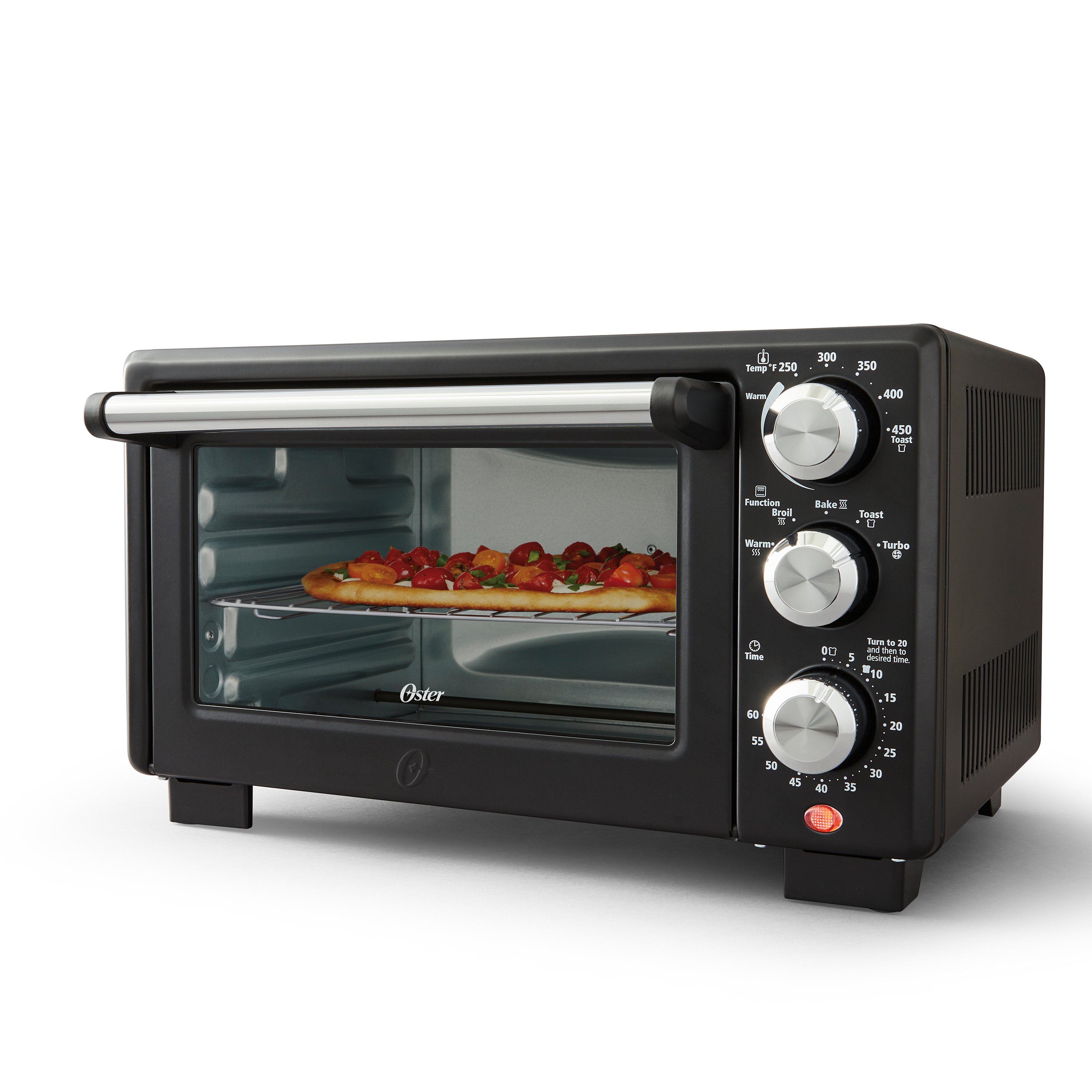 black toaster ovenoster large digital countertop convection capacity rack new 
