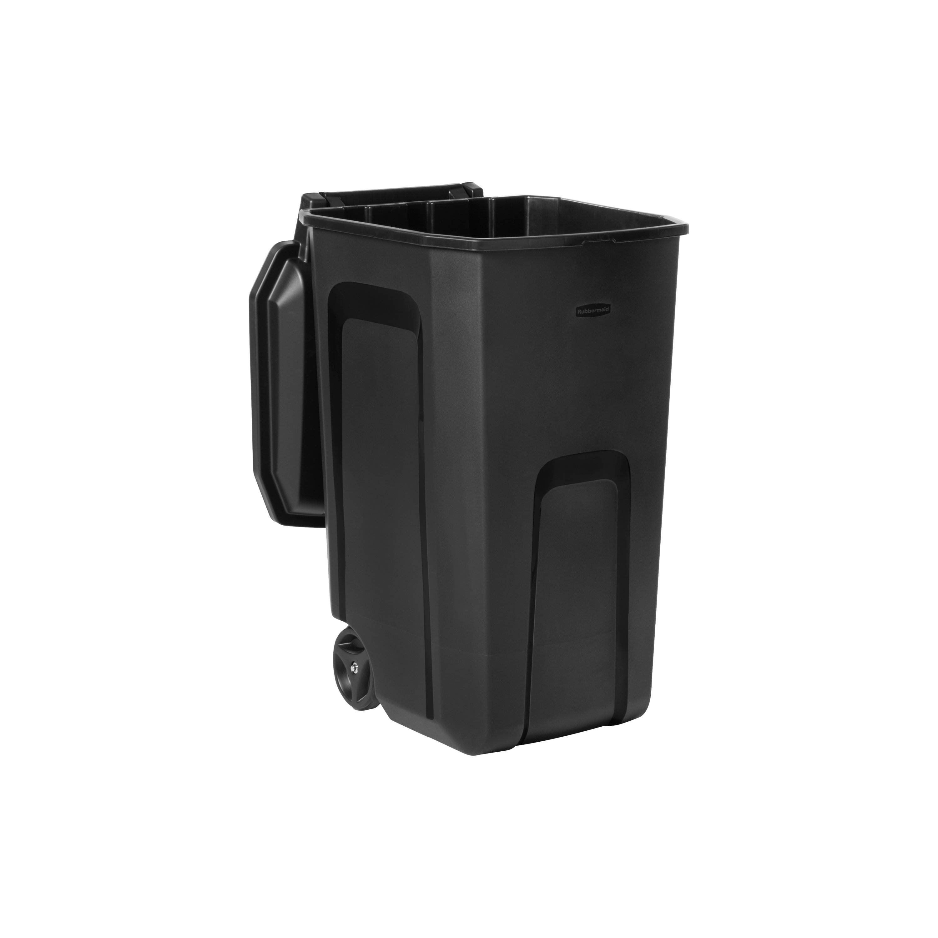 65 Gallon Trash Can, Wheeled Trash Can