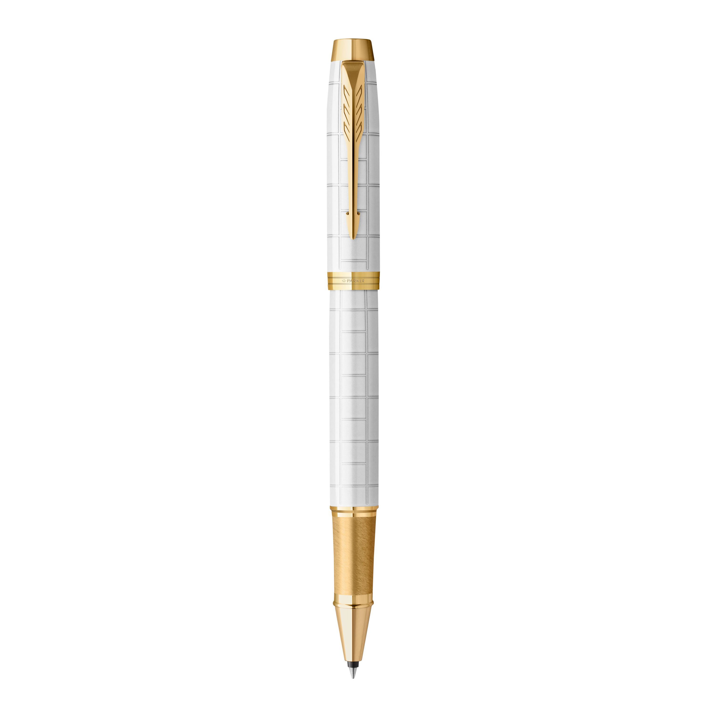 PARKER PREMIER DELUXE SILVERY ST ROLLER BALL S0887990