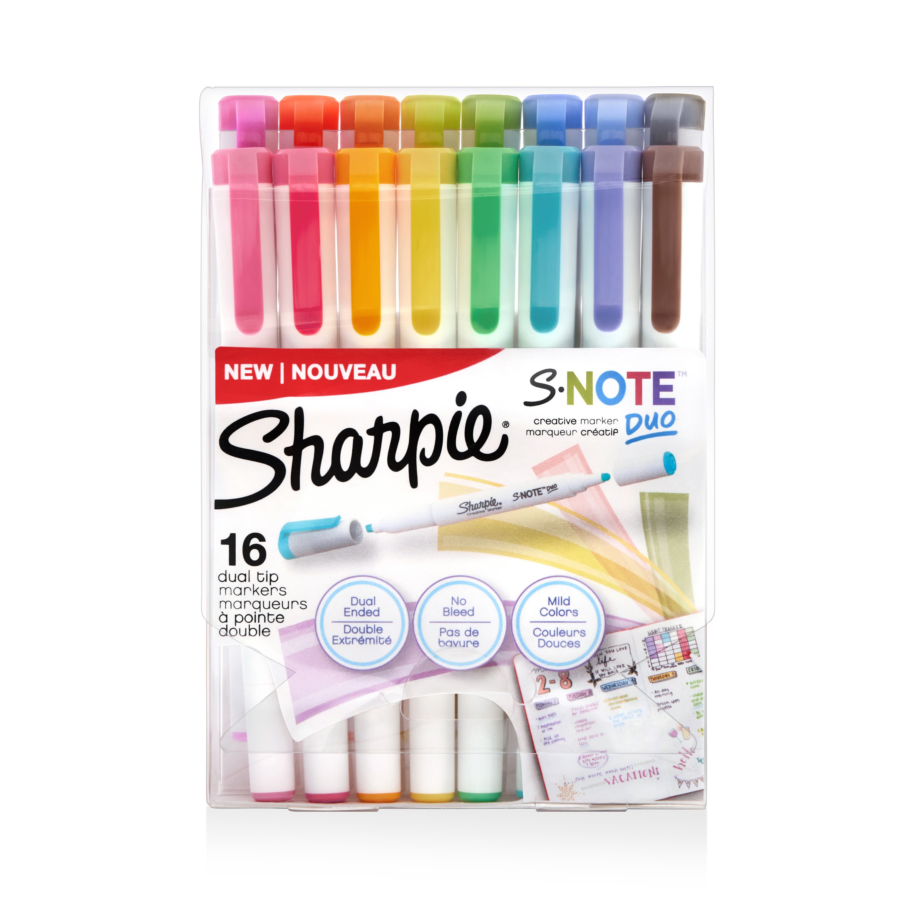 Sharpie S-Note Duo Dual-Ended Creative Markers | Sharpie