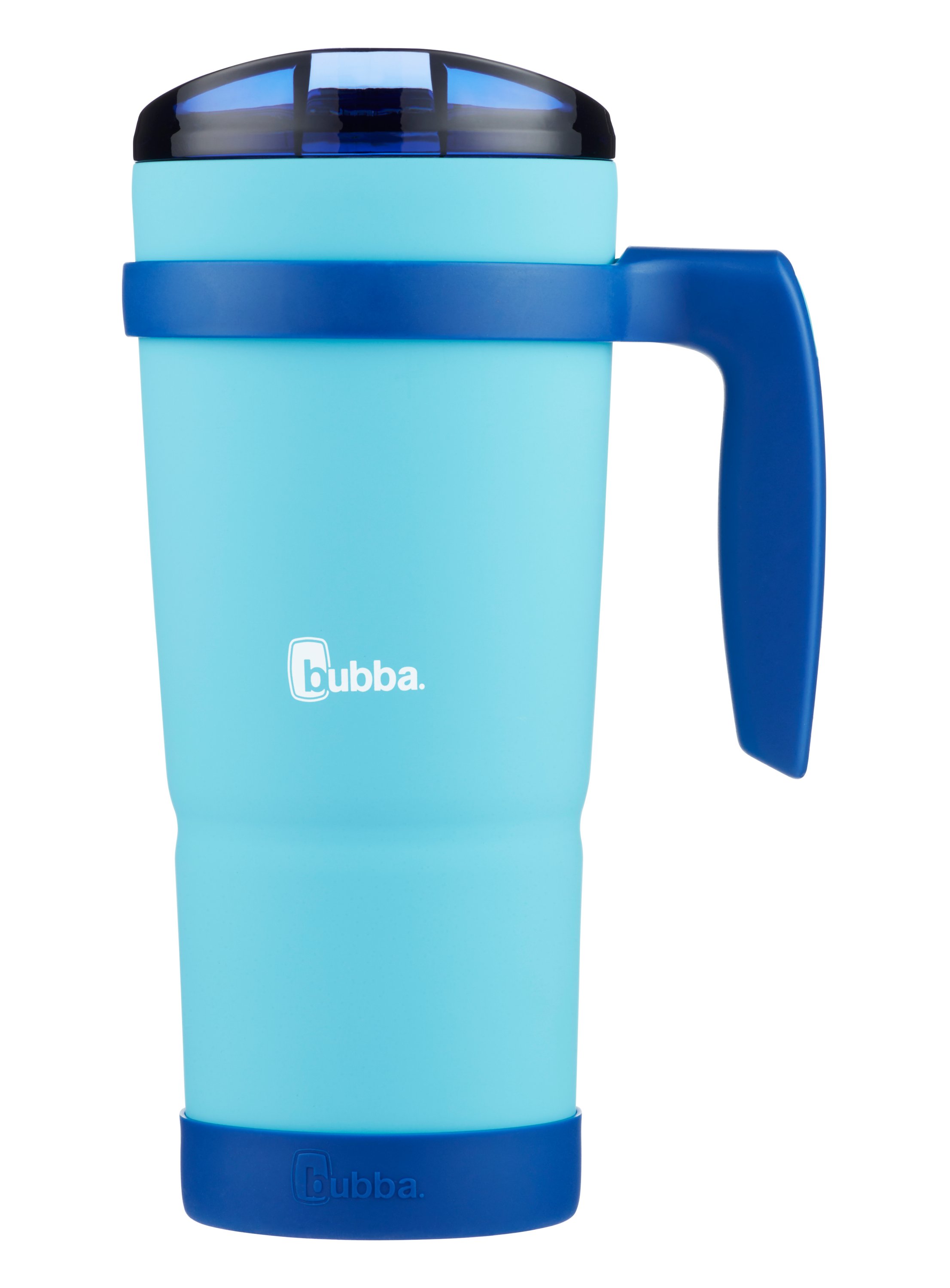 Bubba Envy S Stainless Steel Rubberized Bumper Tumbler with Handle - Pool Blue - 32 oz
