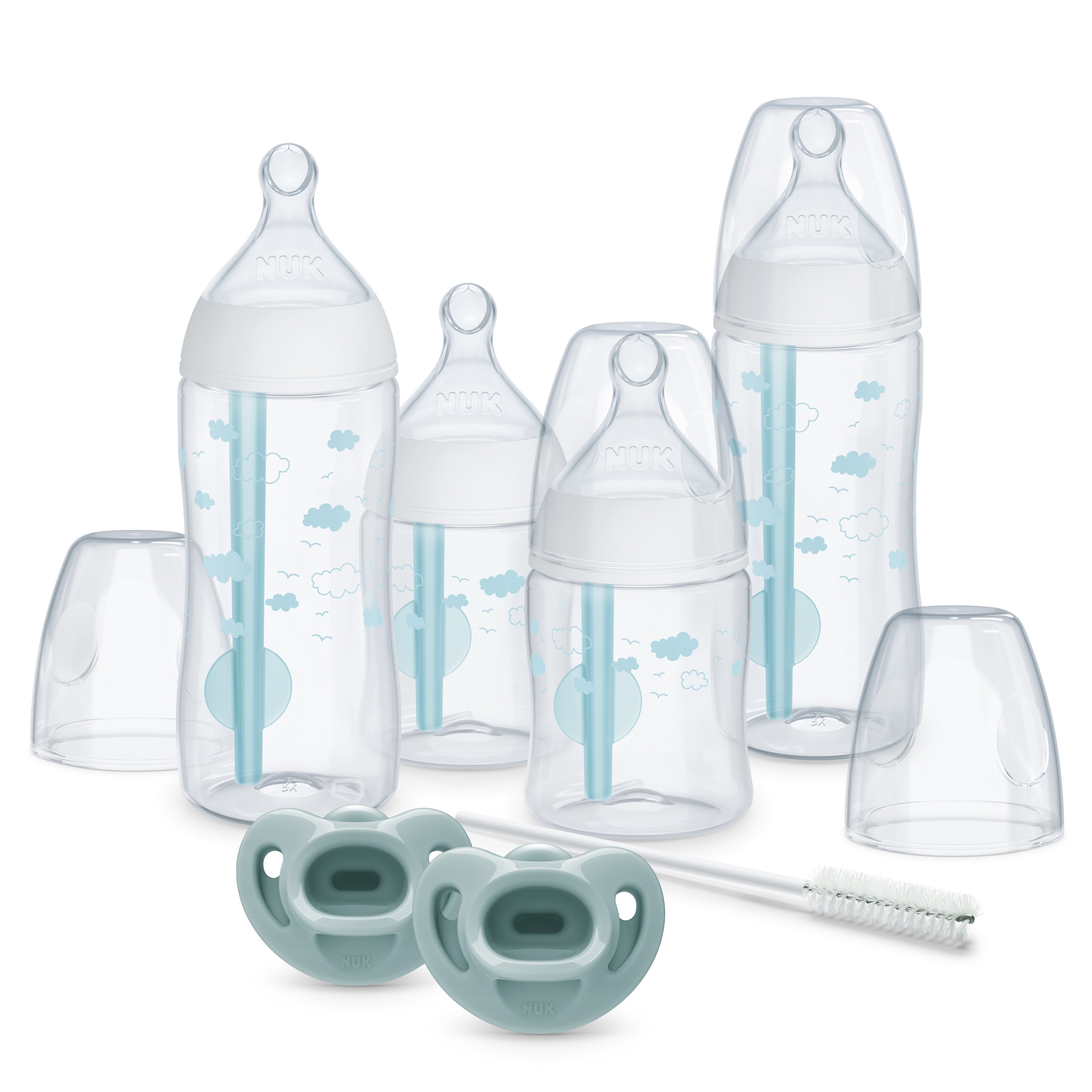 Bottle with 2024 pacifier attached