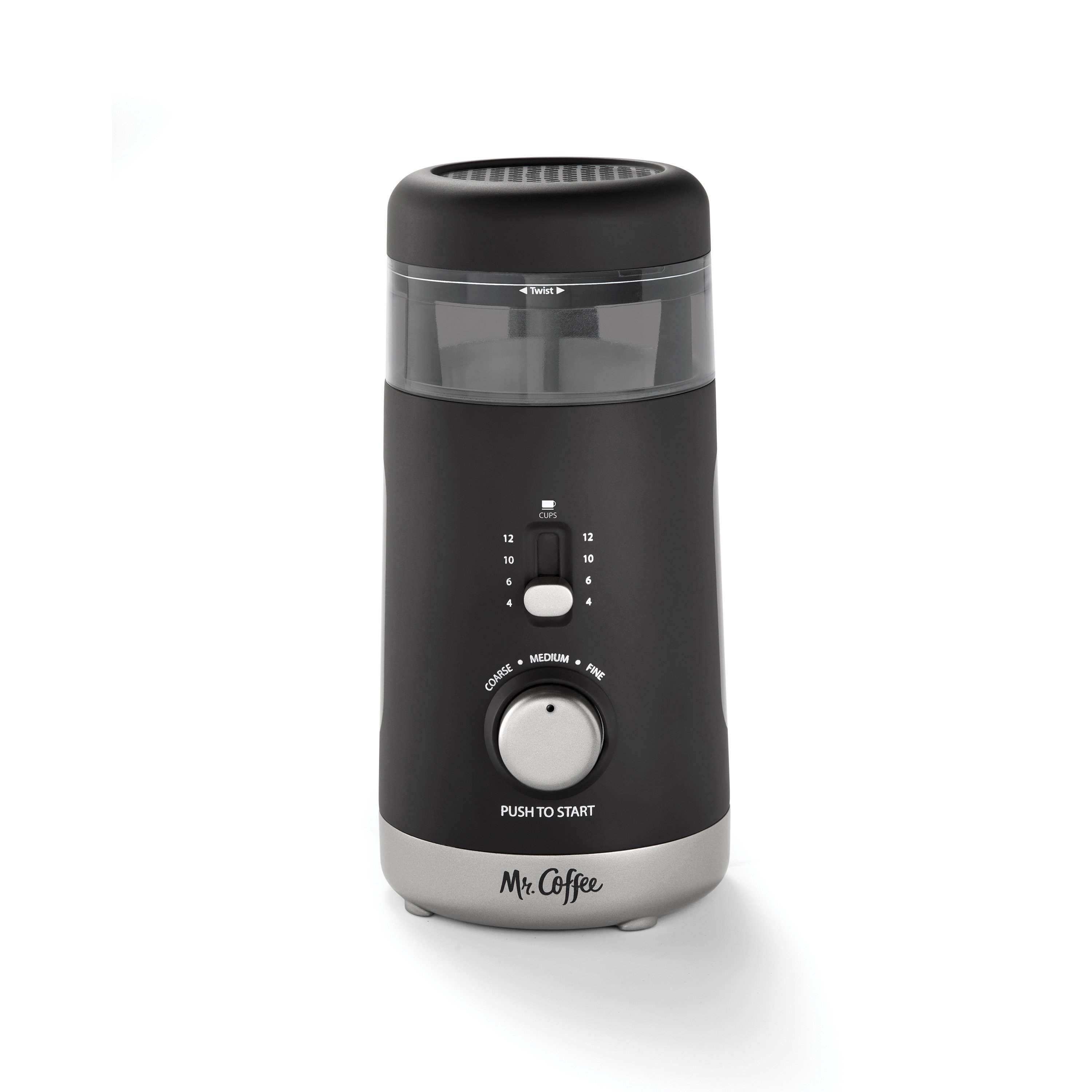 Stainless Steel Blades L&B-MR Electric Coffee Grinder with Multiple Grind Settings for Up To 14 Cups 