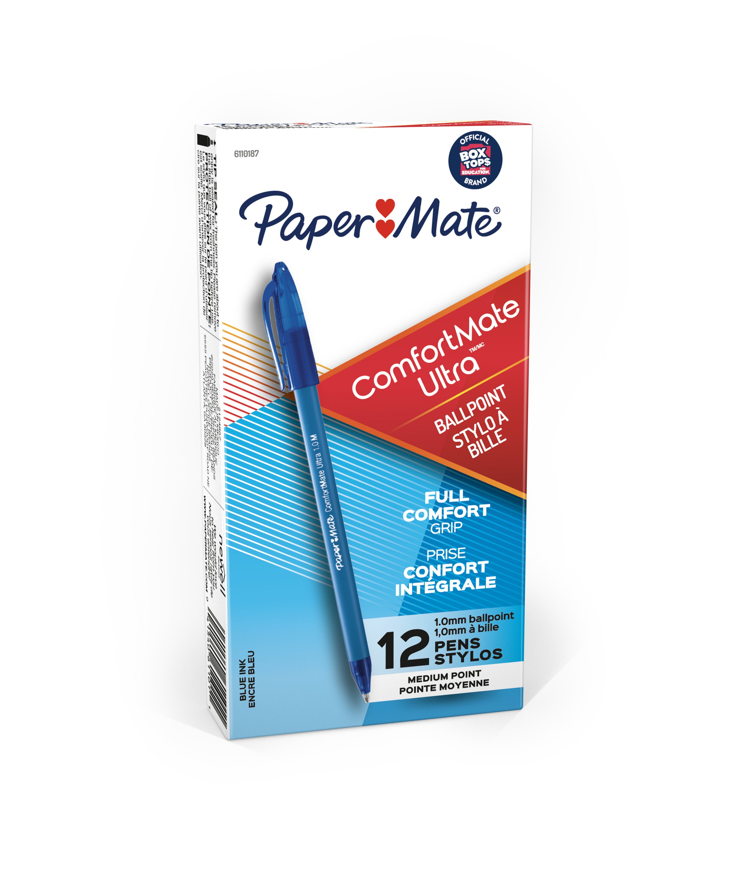 Paper Mate ComfortMate Ballpoint Pens, Medium Point (1.0mm