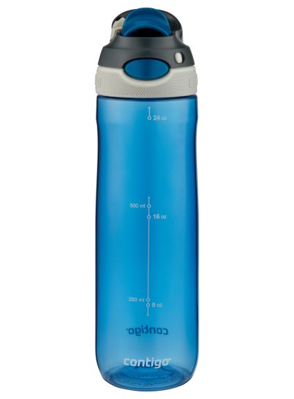  Contigo Autospout Ashland Water Bottle, 24oz , Monaco