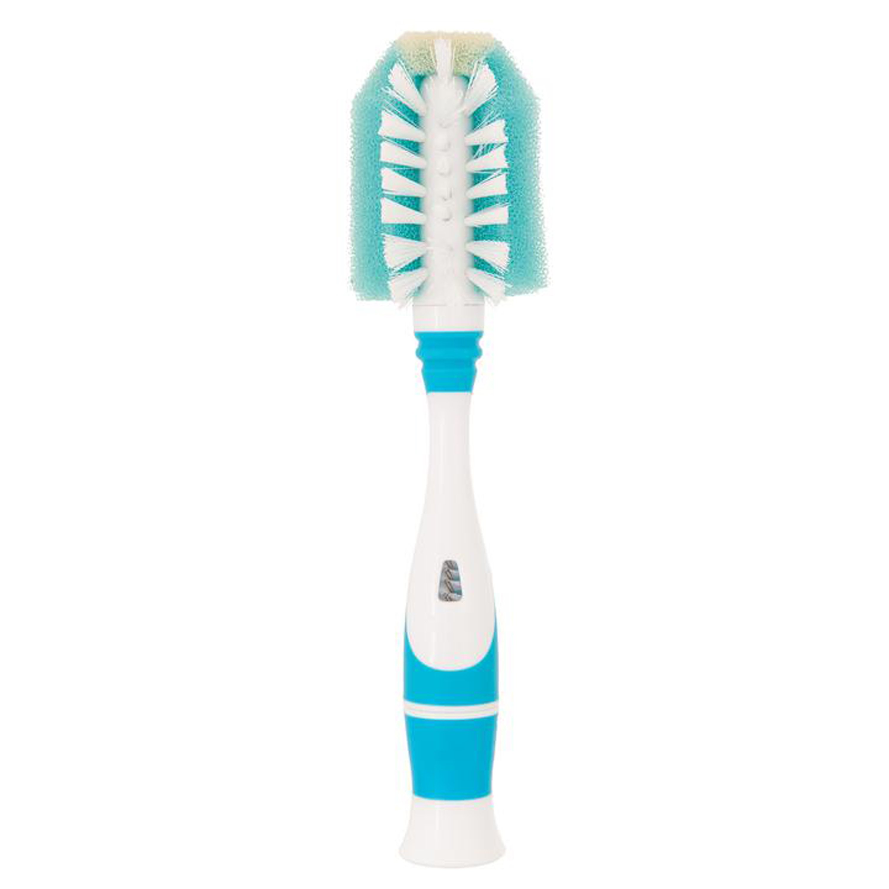 2-in-1 Bristle Bottle Brush With Nipple Brush And Stand, Bottle