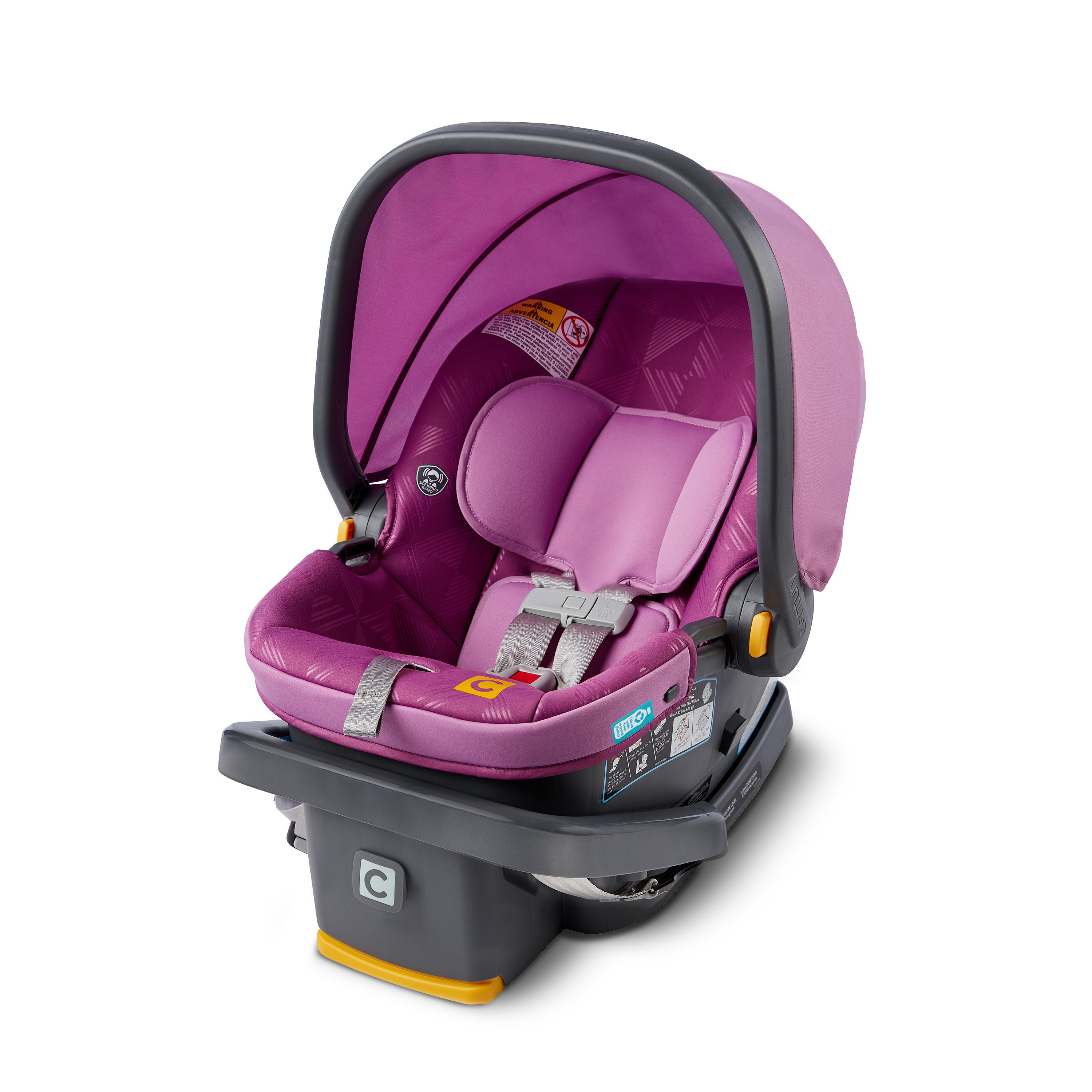 Lightweight infant car seat and outlet stroller