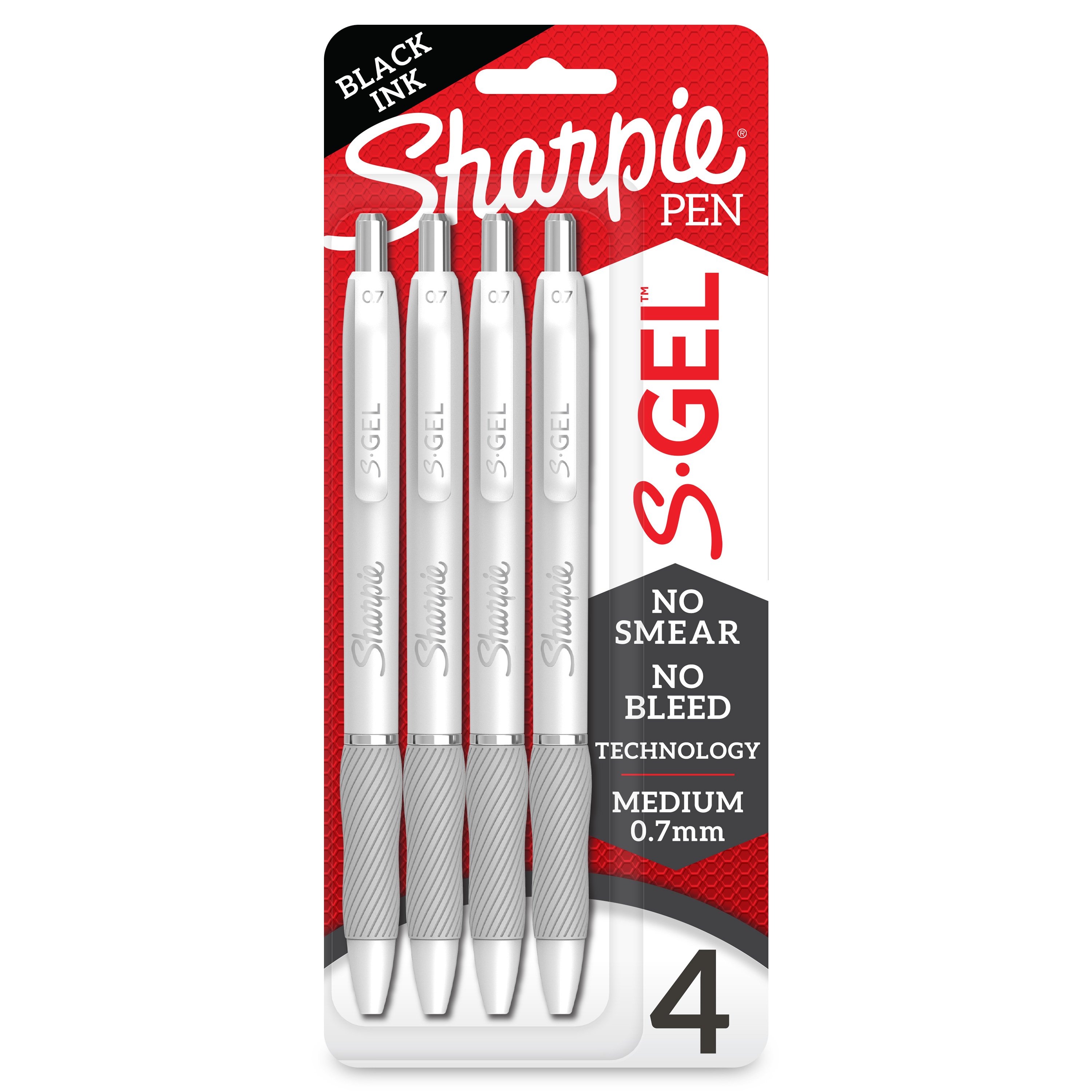 SHARPIE S-Gel, Gel Pens, Medium Point (0.7mm), Blue Ink Gel Pen, 12 Count