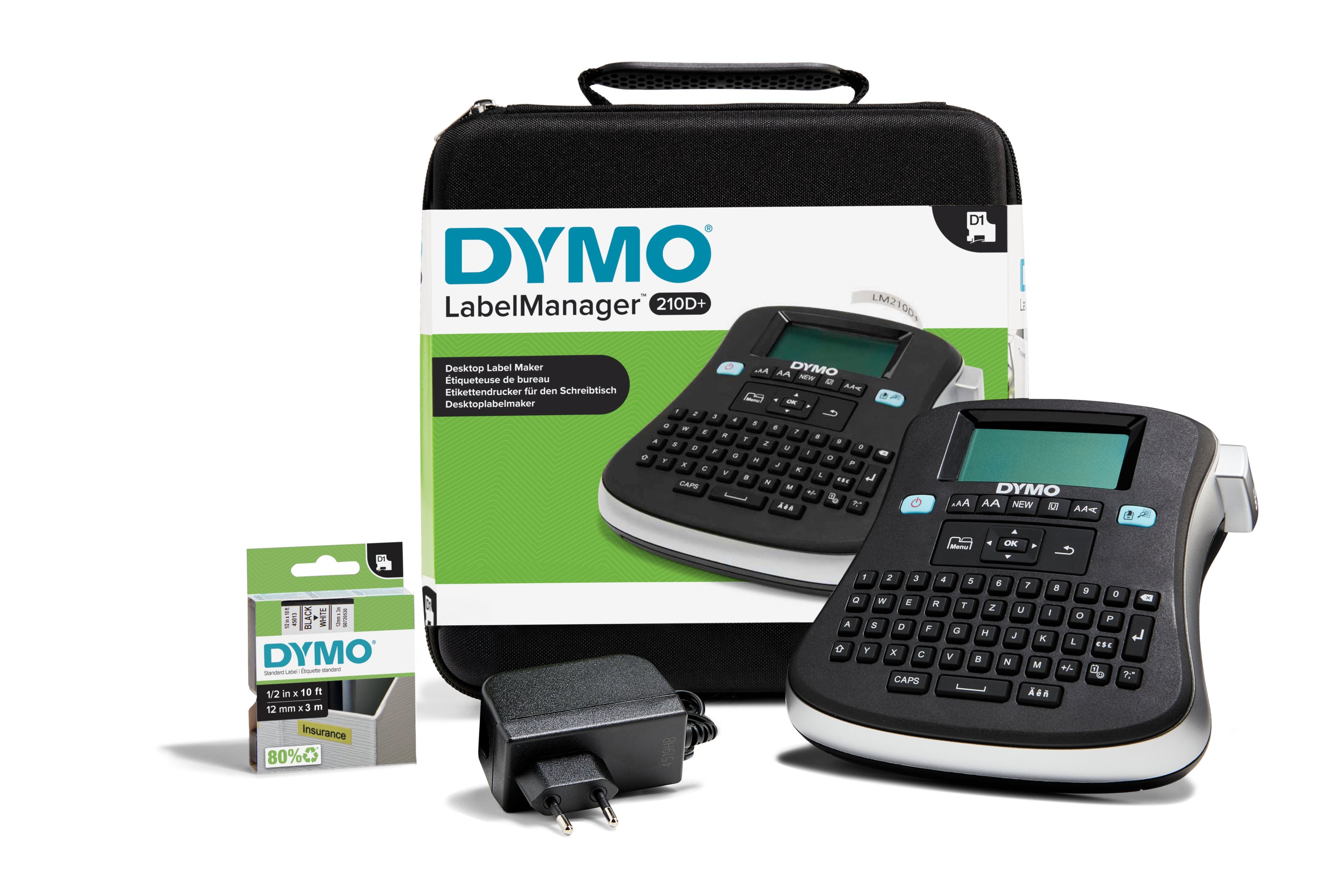 educador es suficiente como resultado Etiquetadora portátil multiuso DYMO LabelManager™ 210D | Dymo ES