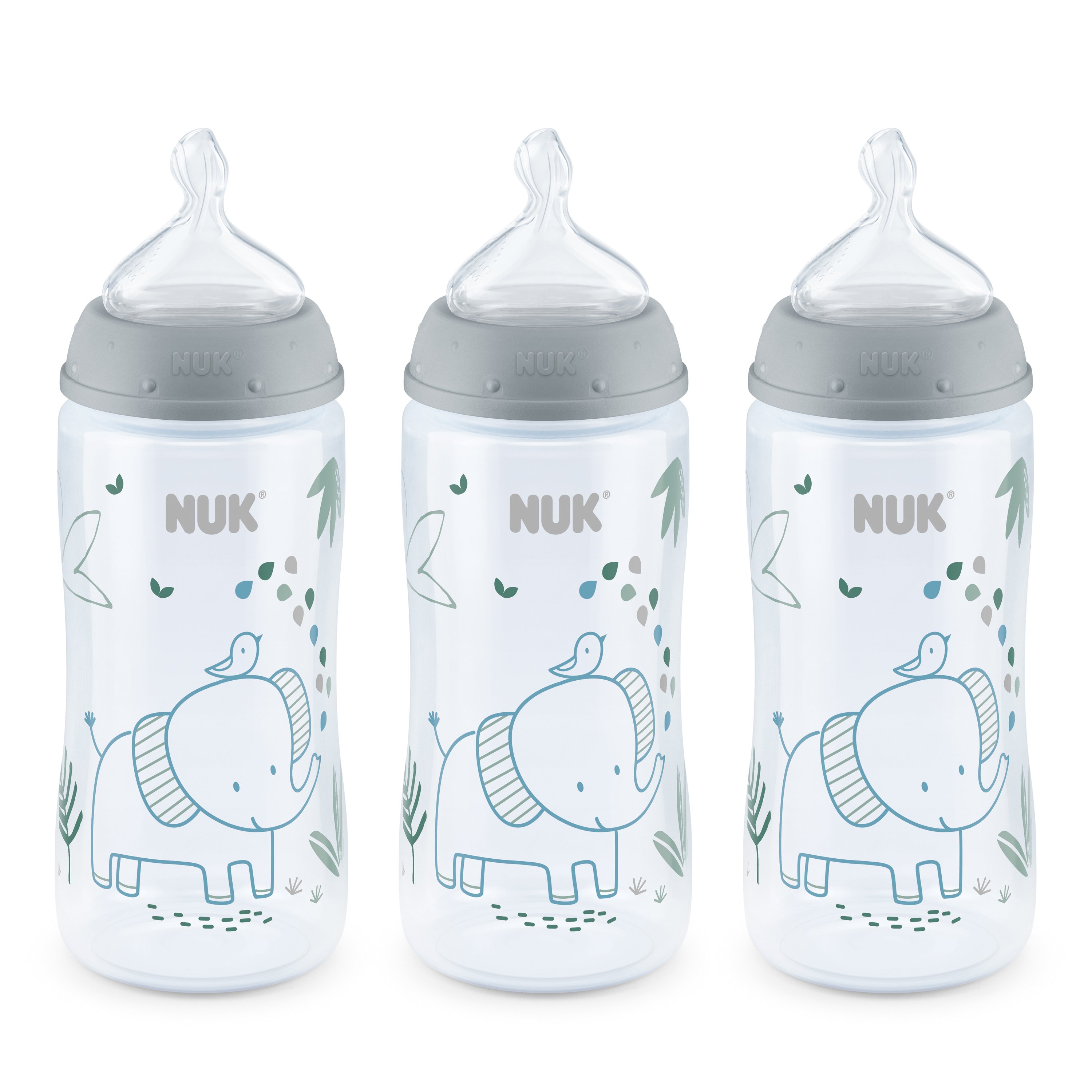 Nuk Biberon FC+ Temp Control Silicone 6-18 months