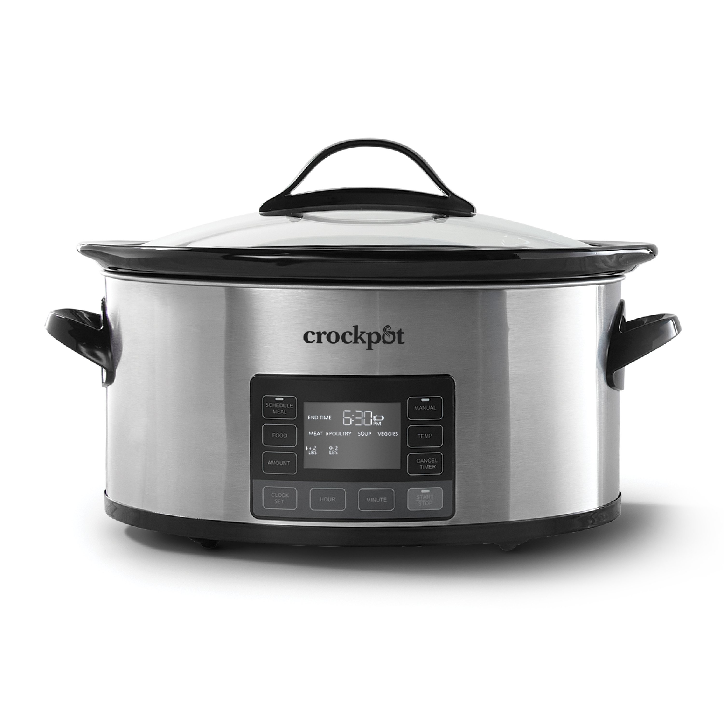 Crockpot Electric Slow Cooker  Programmable Digital Display