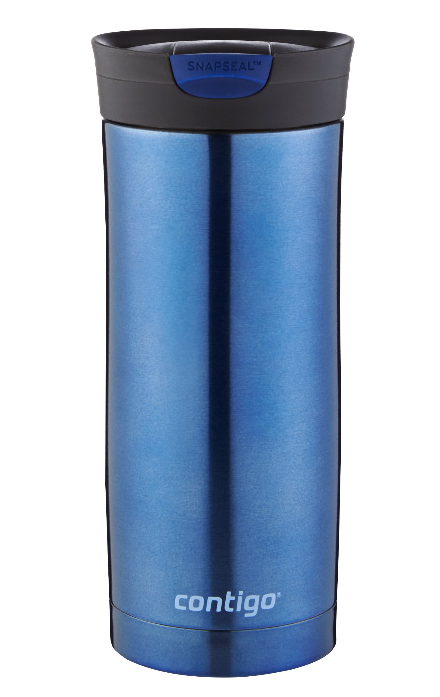 Weighted Insulated Large Mug :: heavy single handle mug with no-spill lid