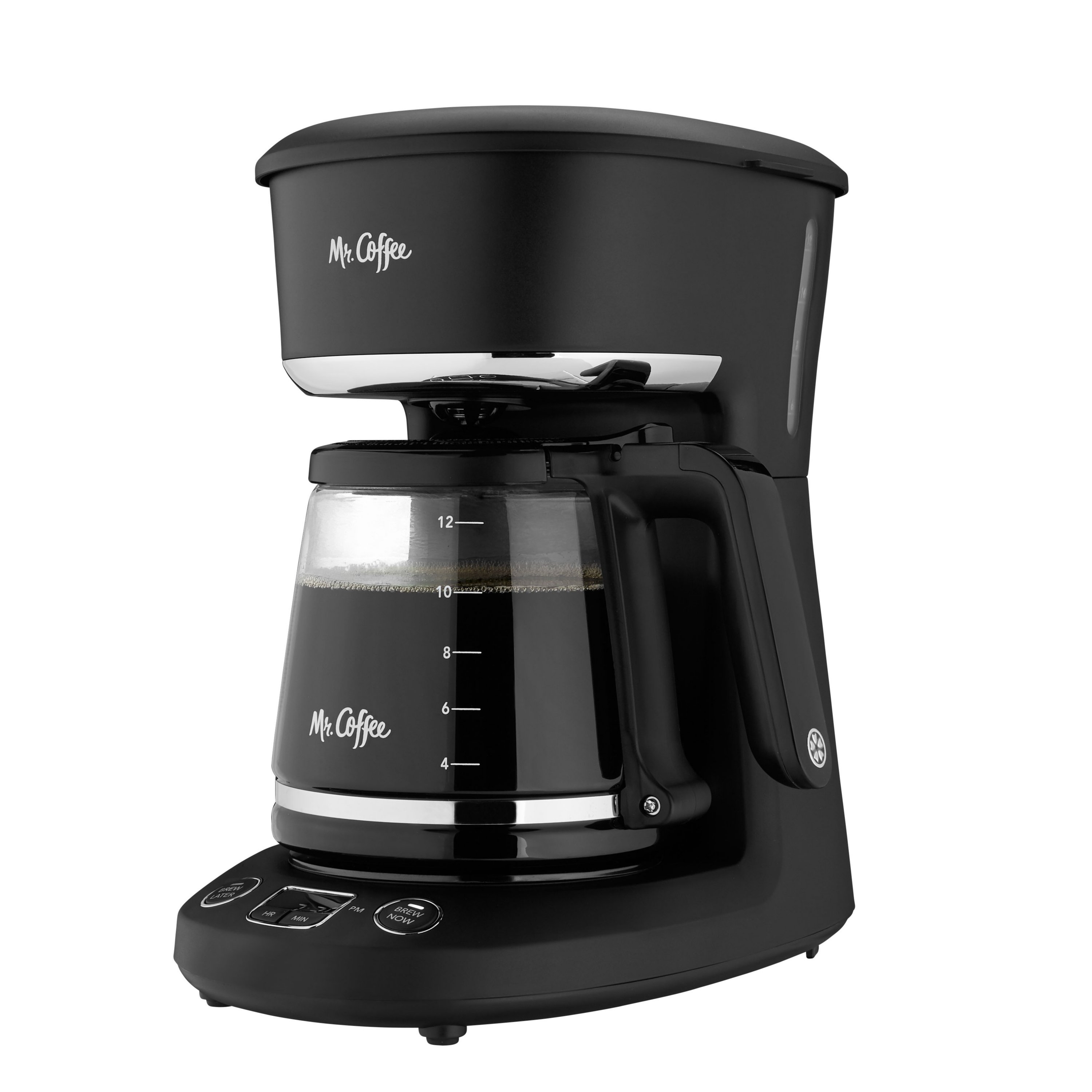 Programmable Single Serve and 10 Cup Coffeemaker in Black Mr. Coffee