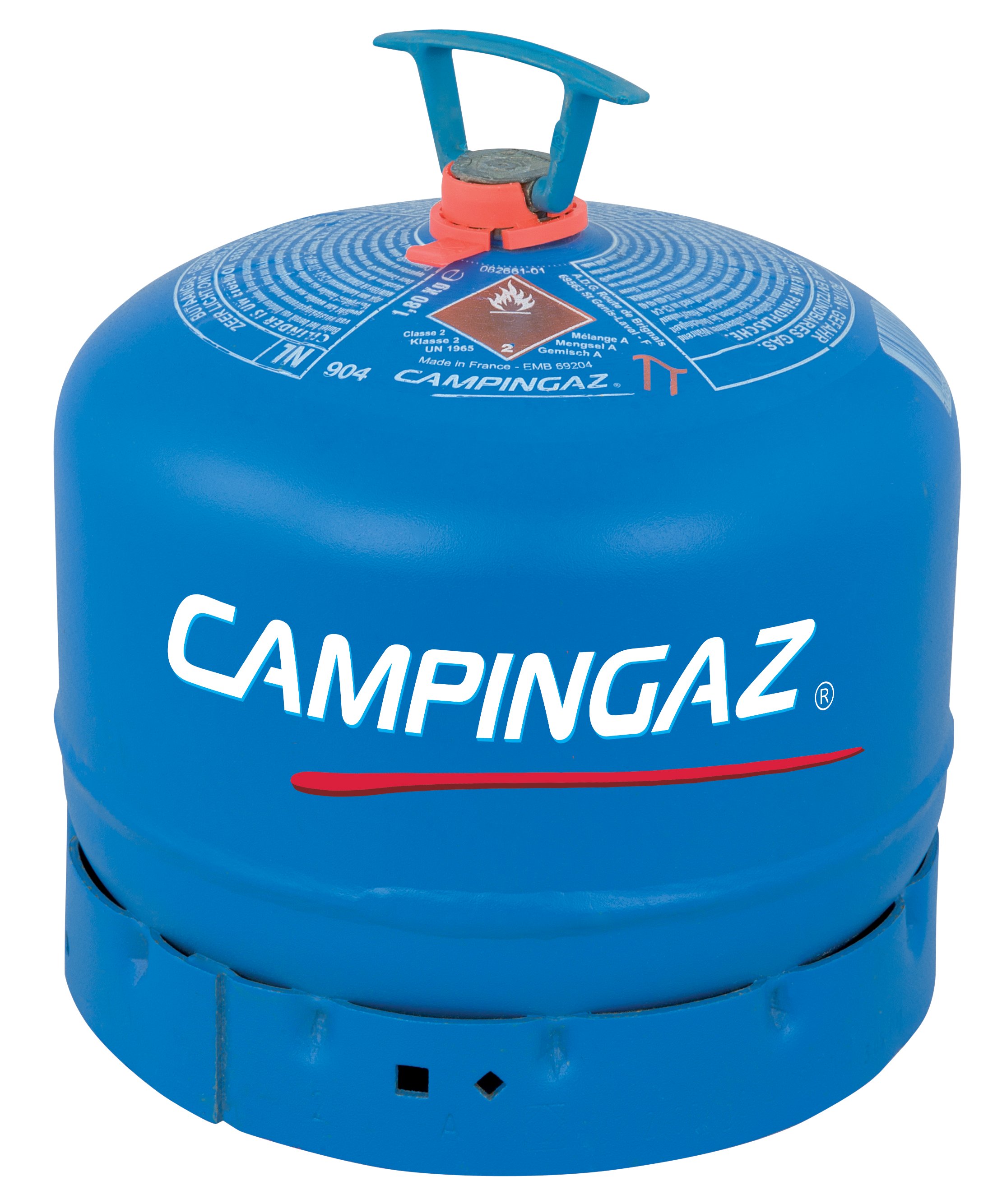 Bouteille recharge camping gaz 400gr vide - Équipement caravaning