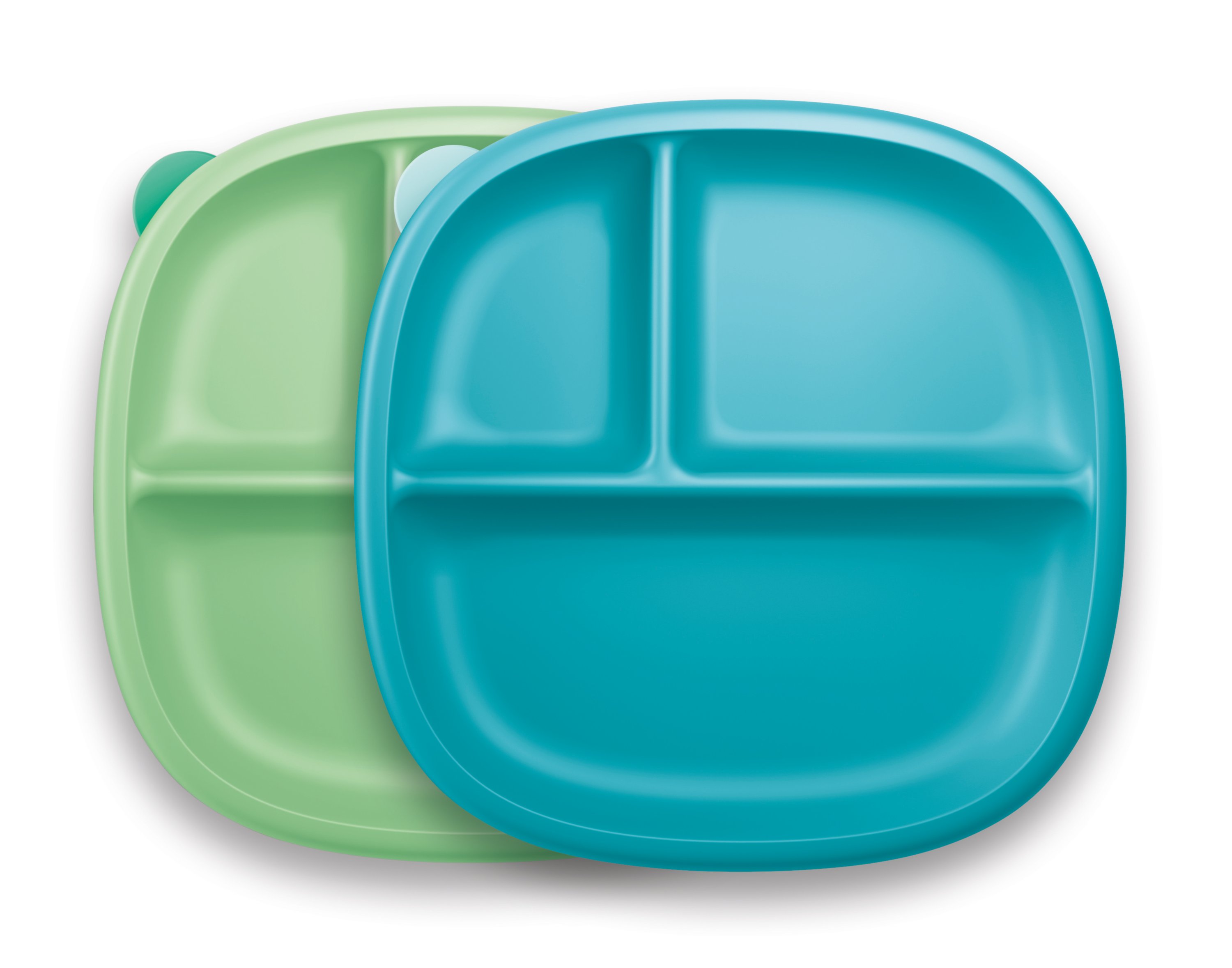 Nuk Silicone Baby Suction Bowls 2-Pack