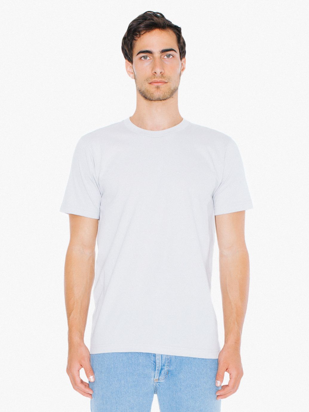 Fine Jersey Crewneck T-Shirt | American Apparel