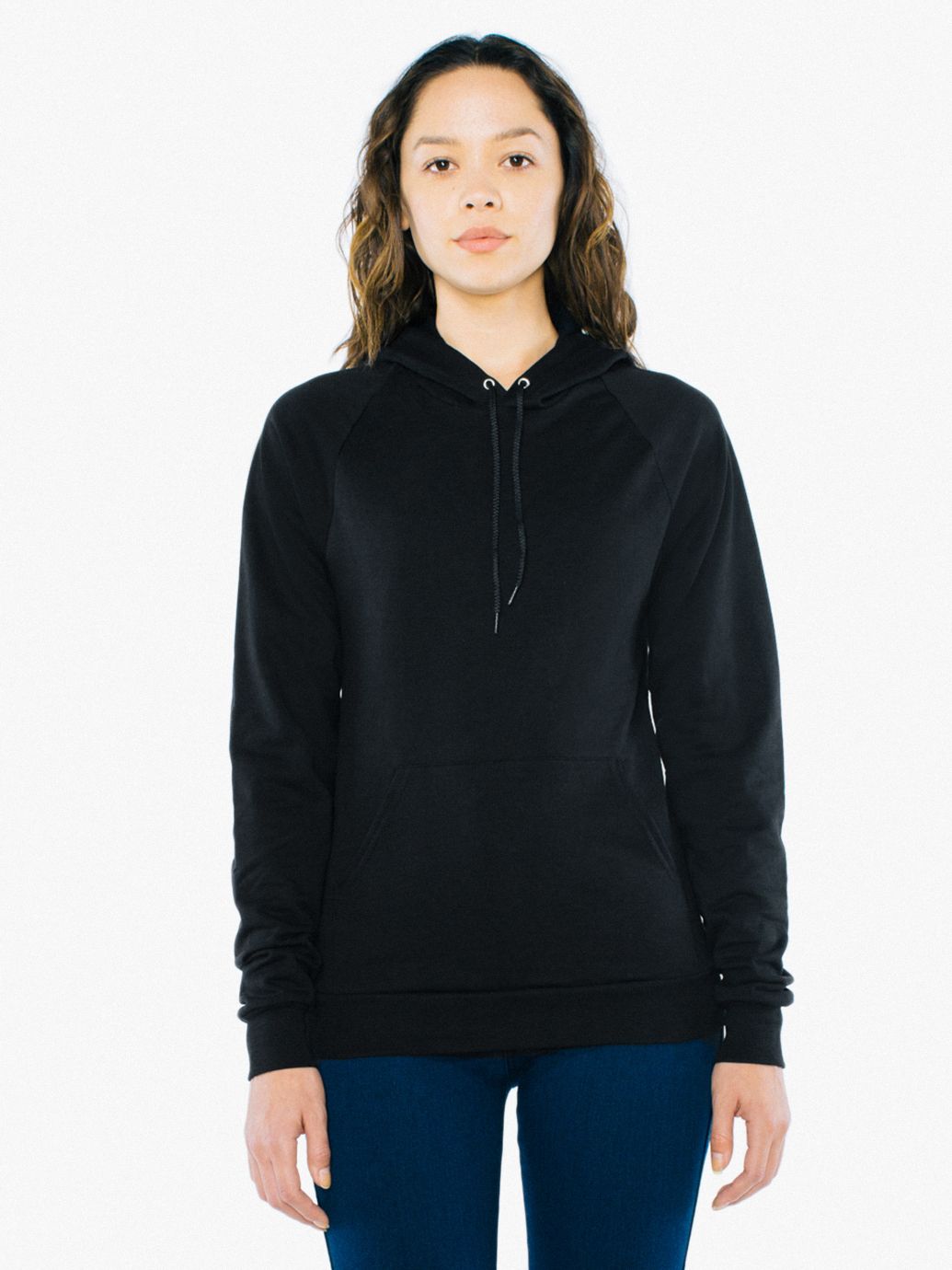 Peppered Fleece Hoodie Dress | American Apparel