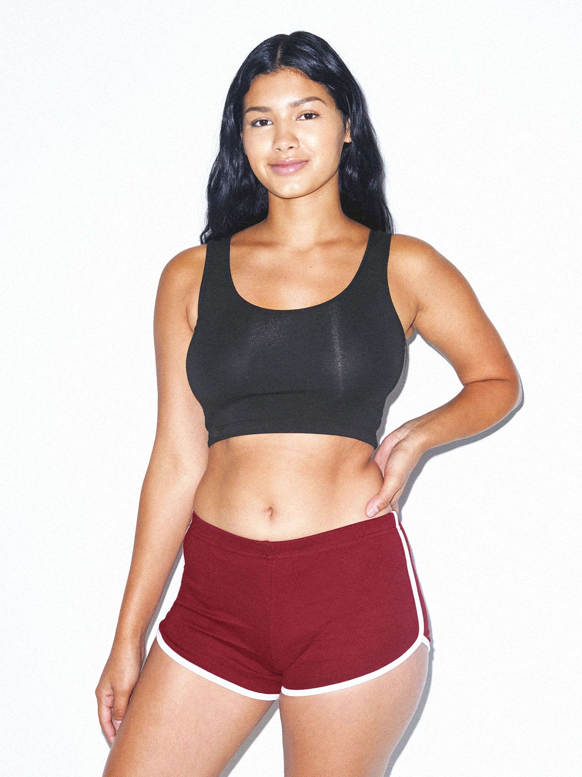 american apparel interlock shorts