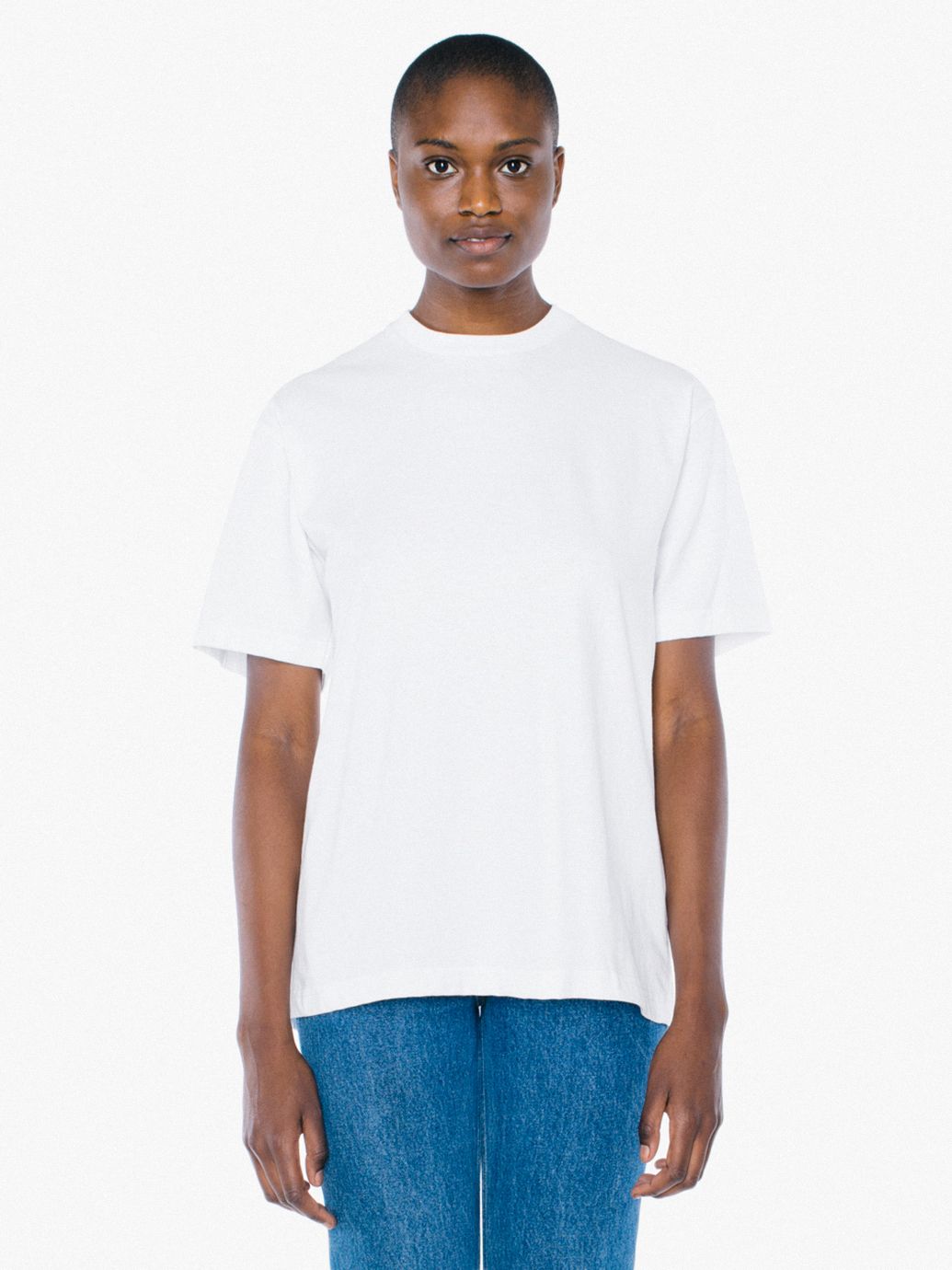 american apparel heavy jersey box tee