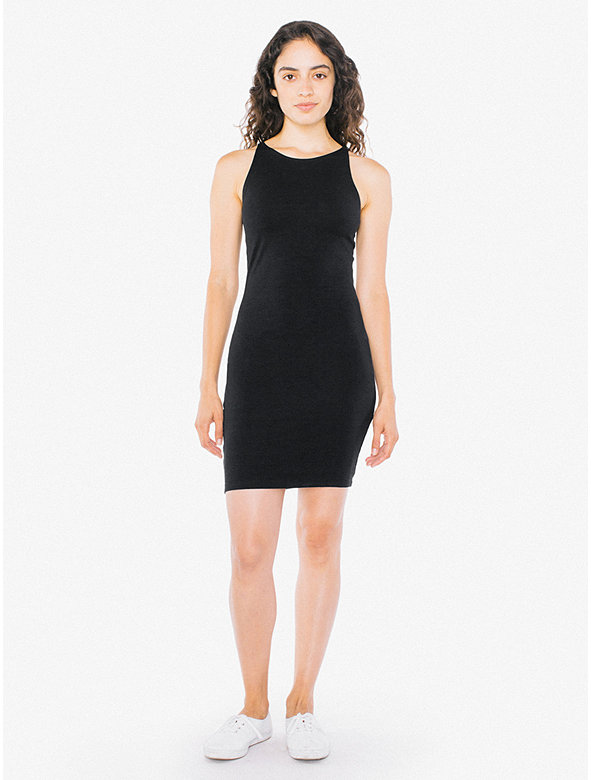 Cotton Spandex Sleeveless Mini Dress | American Apparel