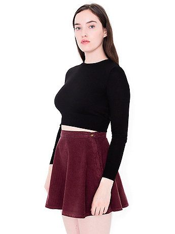 Corduroy Circle Skirt | American Apparel