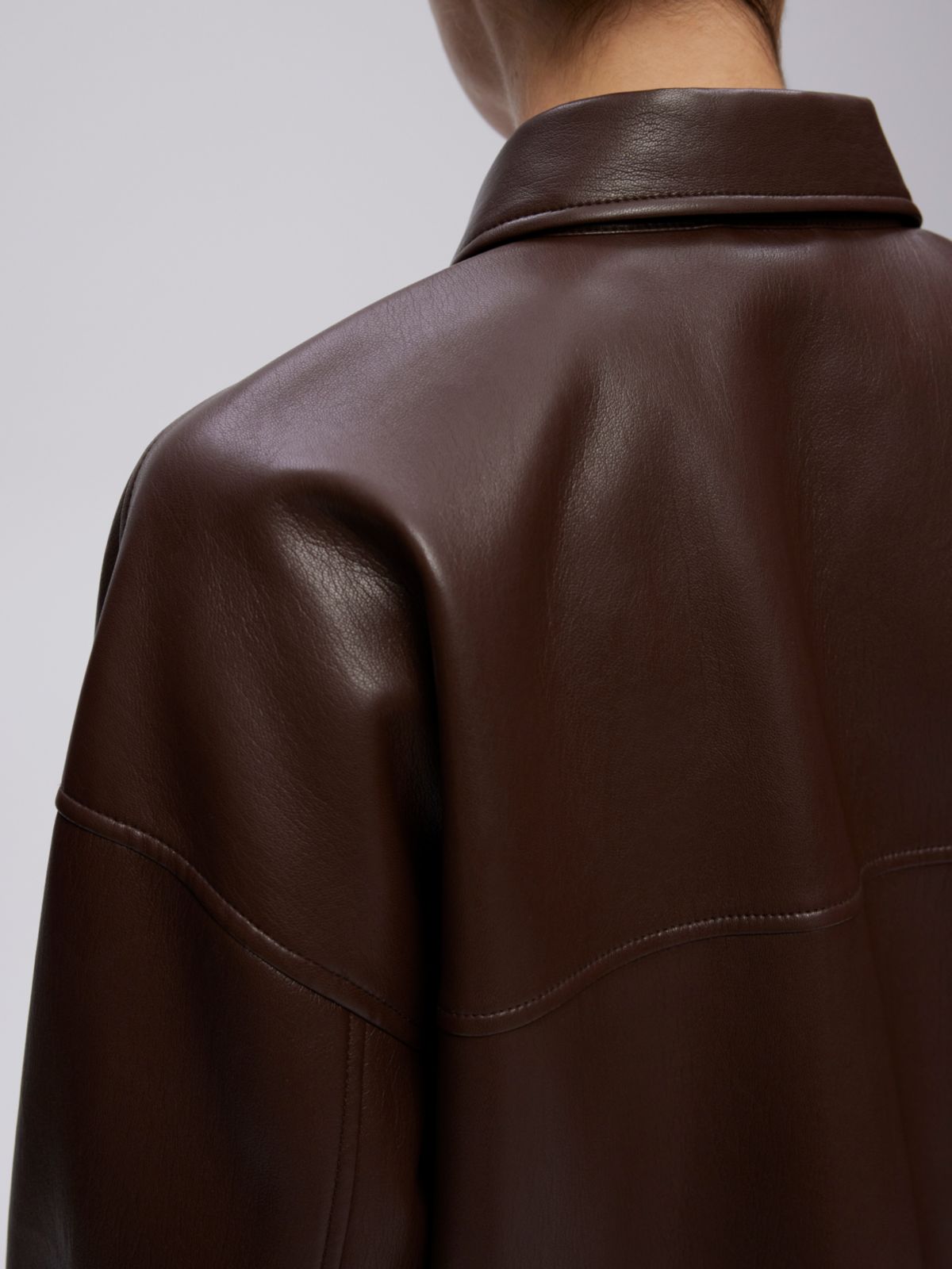 Faux leather hot sale jacket care