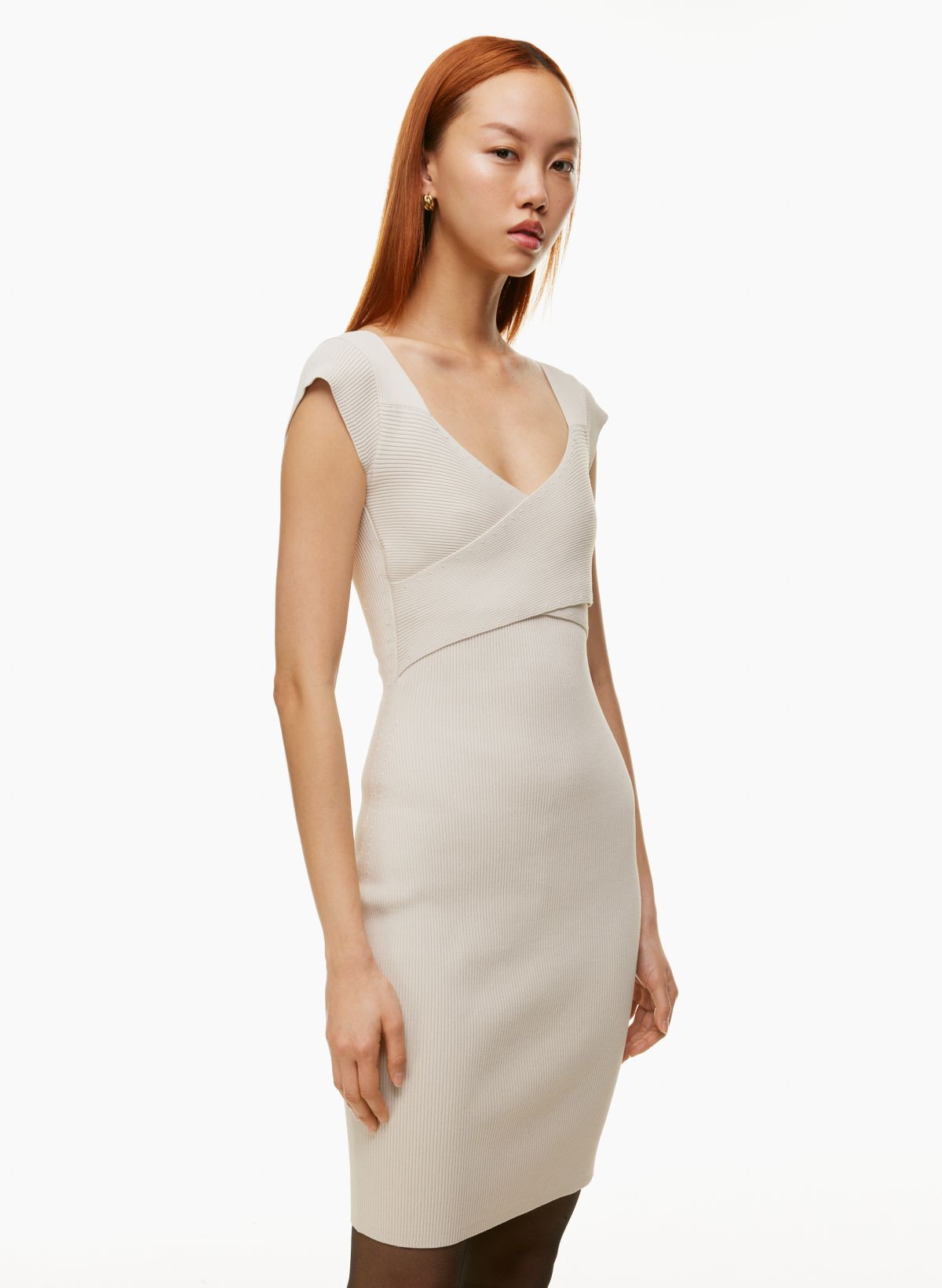 Babaton SCULPT KNIT GREEK DRESS | Aritzia CA