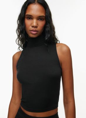 roll neck sleeveless