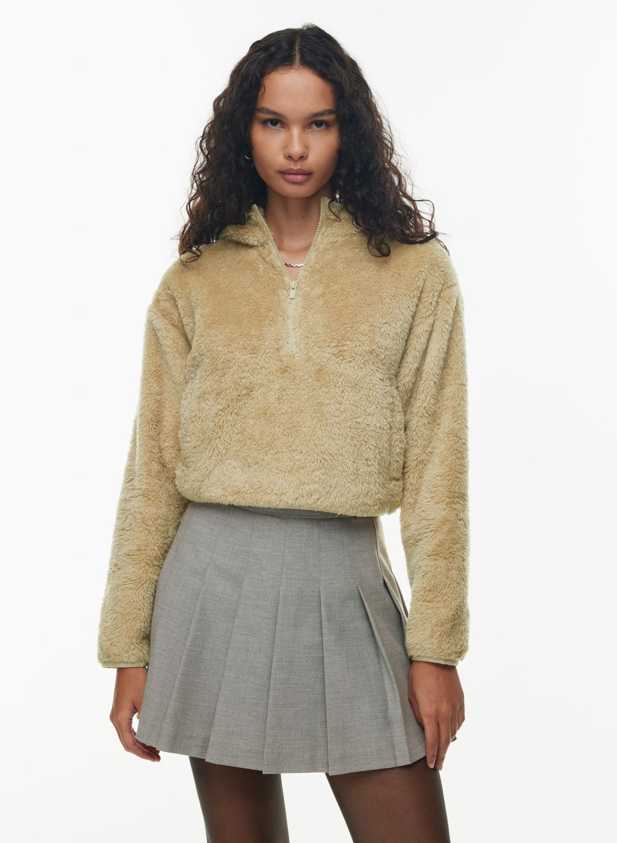 Sunday Best FUZZY ZIP HOODIE | Aritzia US