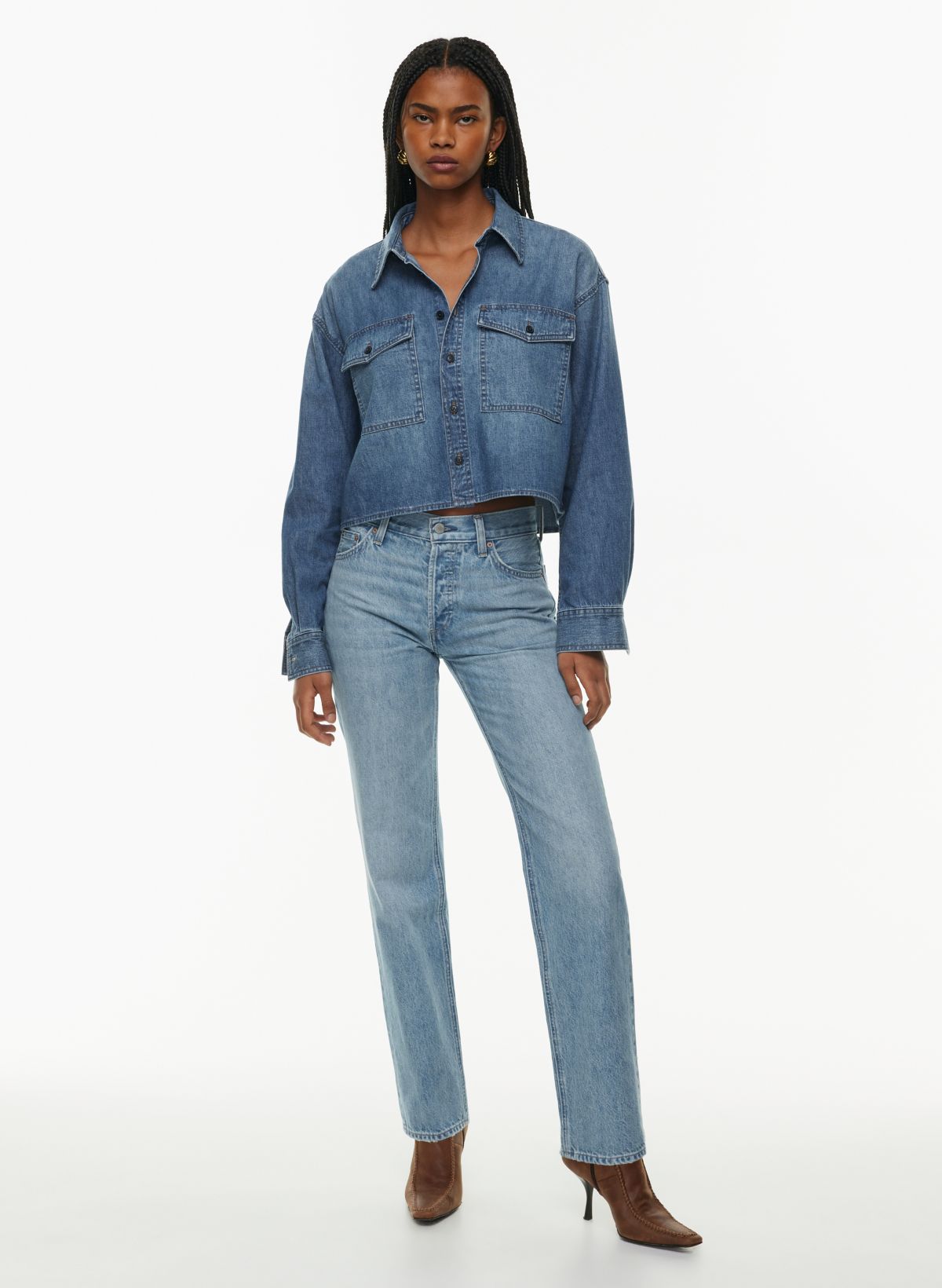 Denim Forum THE '90S JONI LO-RISE LOOSE JEAN | Aritzia CA