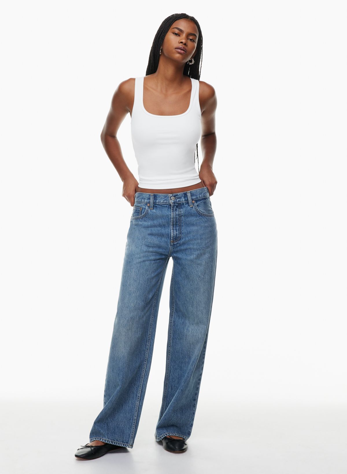 aritzia baggy jeans