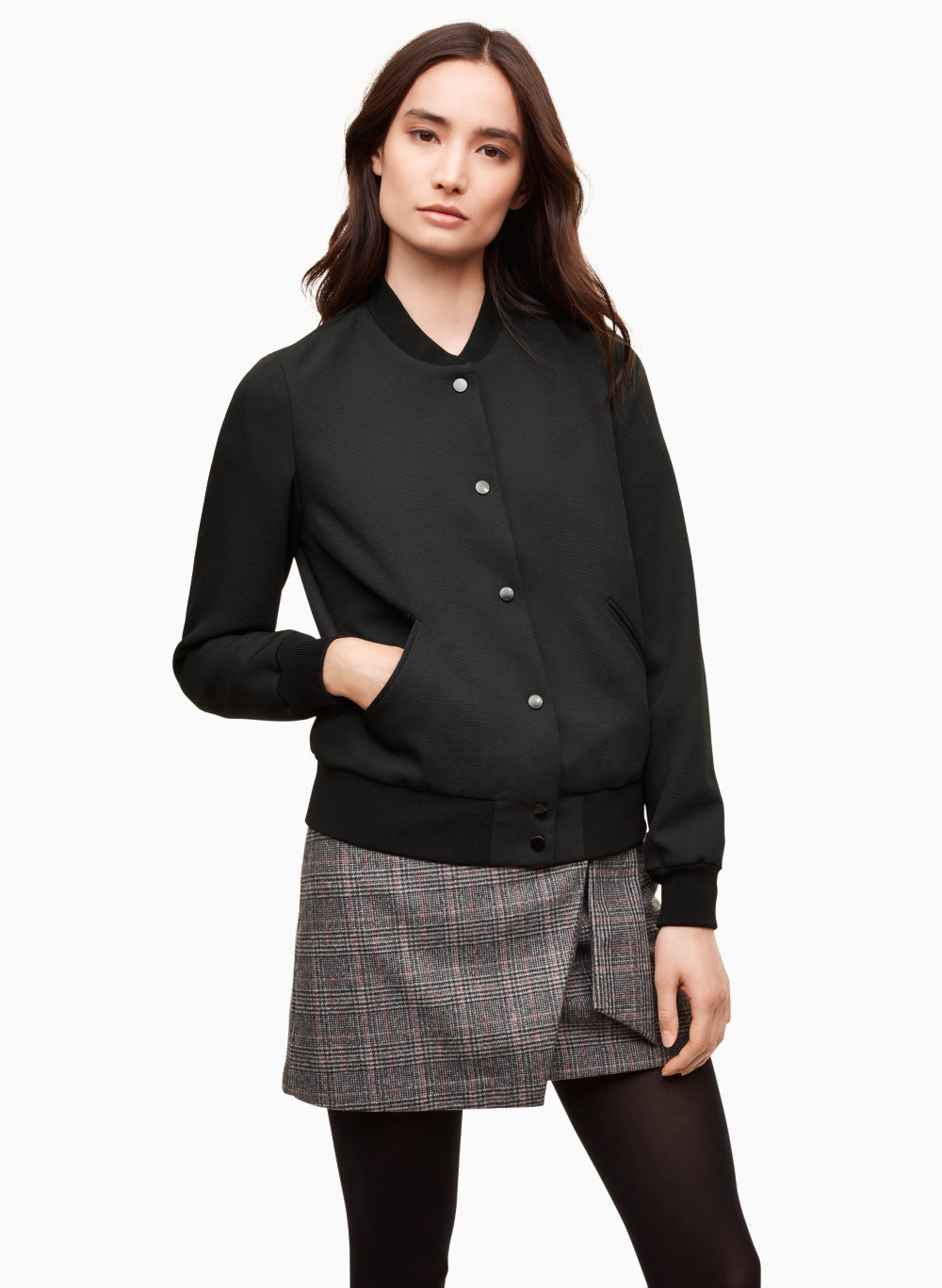Wilfred POUSSIN BOMBER | Aritzia