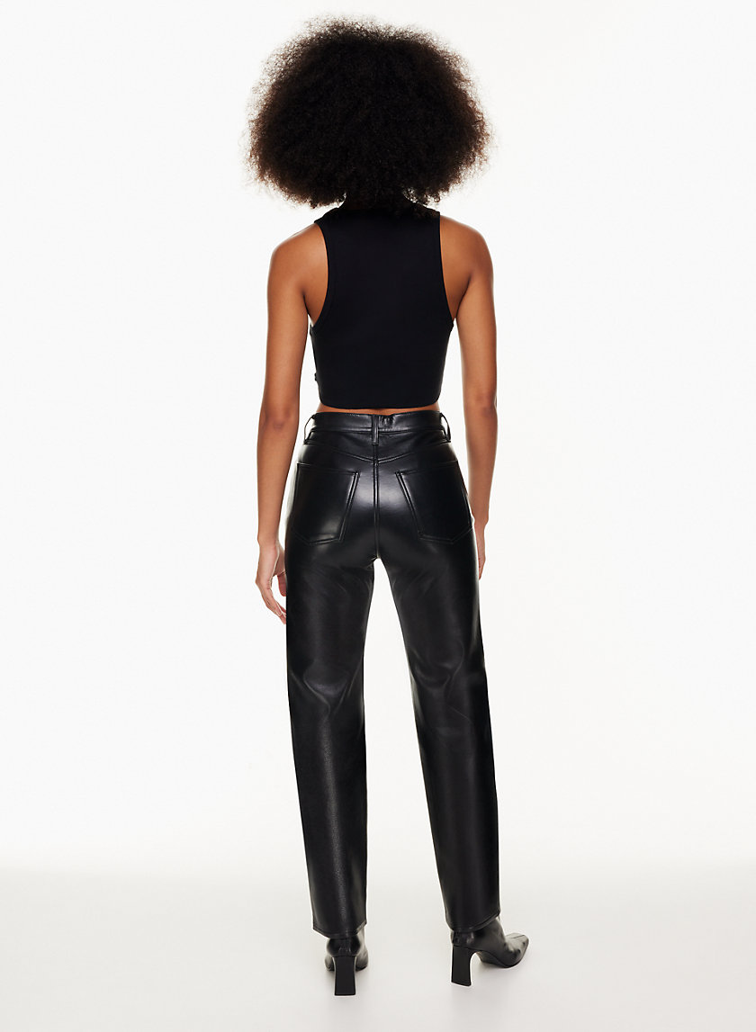 AGOLDE 90S PINCH WAIST RECYCLED LEATHER PANT | Aritzia CA