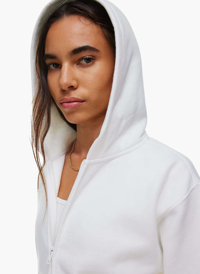 Sweatfleece COZY FLEECE PERFECT ZIP HOODIE | Aritzia Archive Sale CA