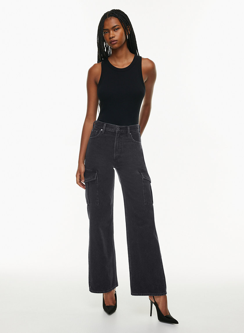 Denim Forum THE '90S KATE MID-RISE BAGGY JEAN