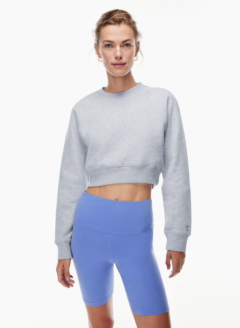 Tna COZY FLEECE PERFECT CROPPED SWEATSHIRT | Aritzia US