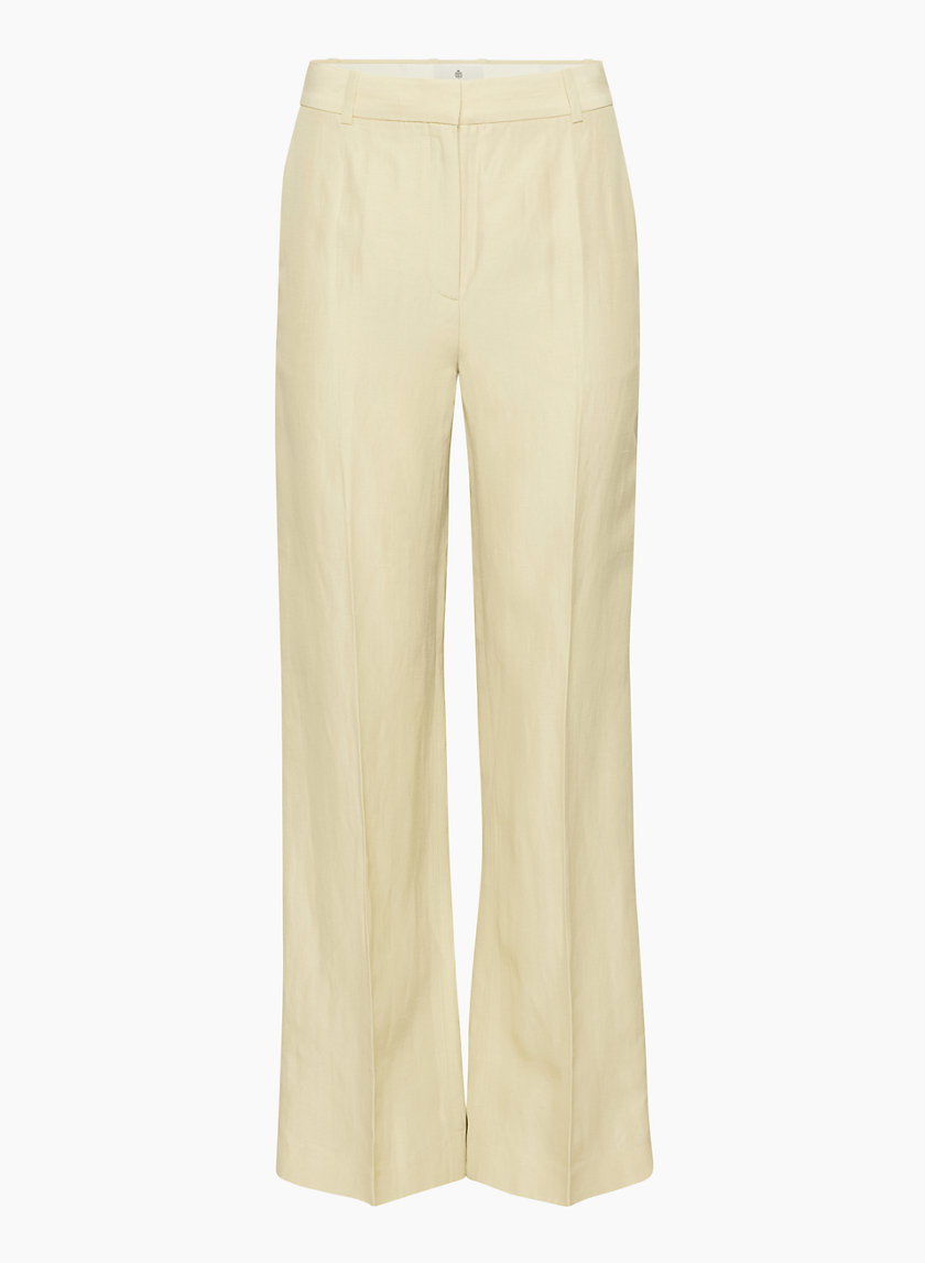 Babaton AGENCY LINEN PANT | Aritzia INTL