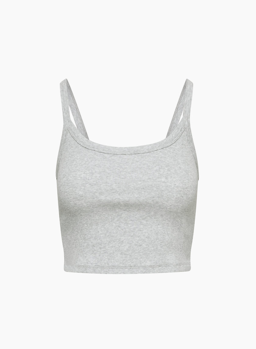 Tna HOMESTRETCH™ SCOOPNECK WAIST CAMI TANK | Aritzia CA