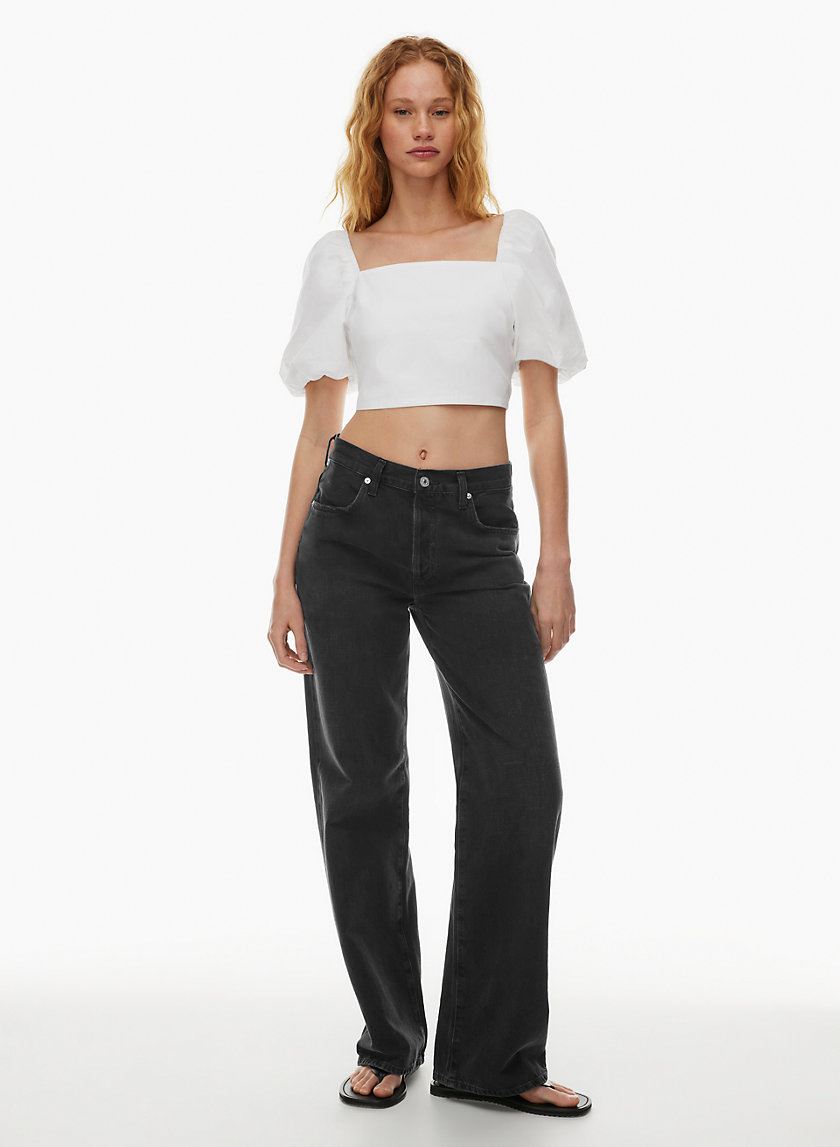 Little Moon LUCIA POPLIN BLOUSE | Aritzia CA