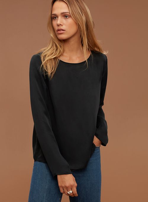 Long Sleeve blouses | Aritzia