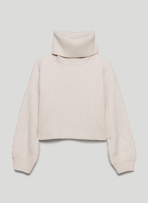 GUELL SWEATER - Merino wool turtleneck sweater