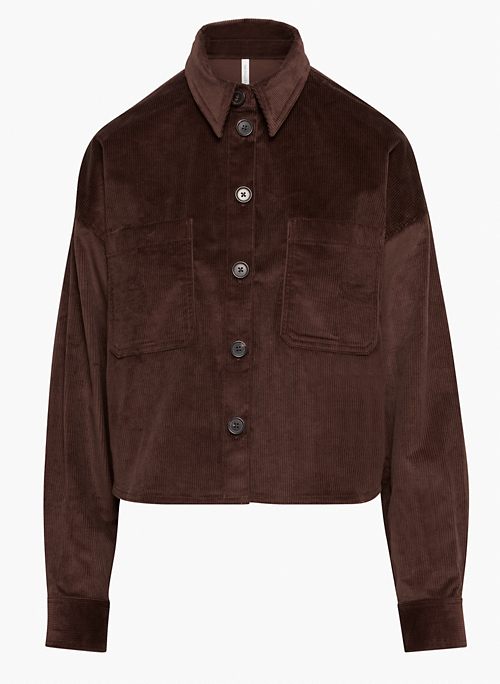 GRAYDON WAIST SHIRT - Corduroy button-up shirt