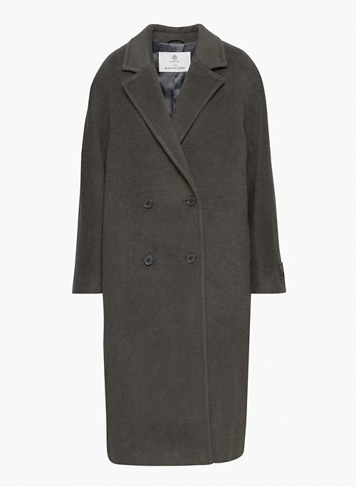 THE SLOUCH™ COAT NEW - Relaxed double-breasted camel hair wool coat