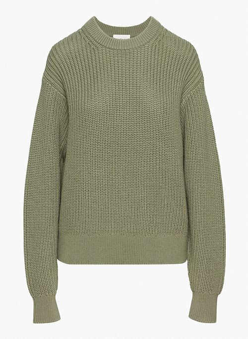 MARIA SWEATER - Merino wool crewneck sweater